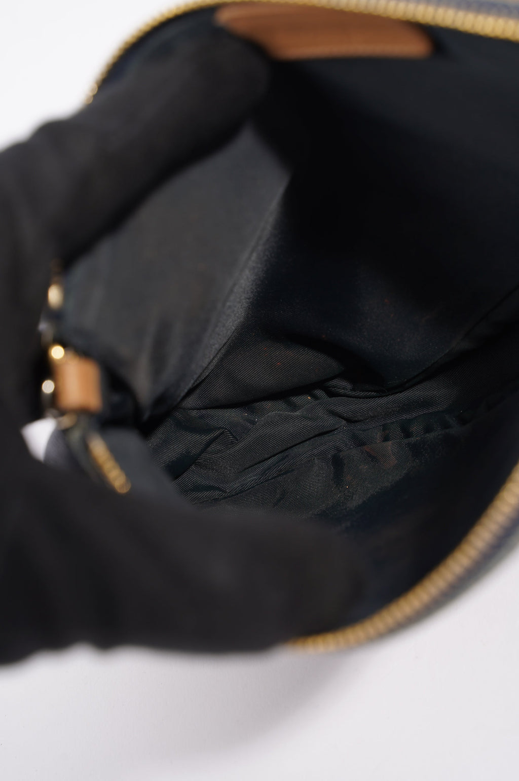 Christian Dior Saddle Bag Denim Indigo Mini
