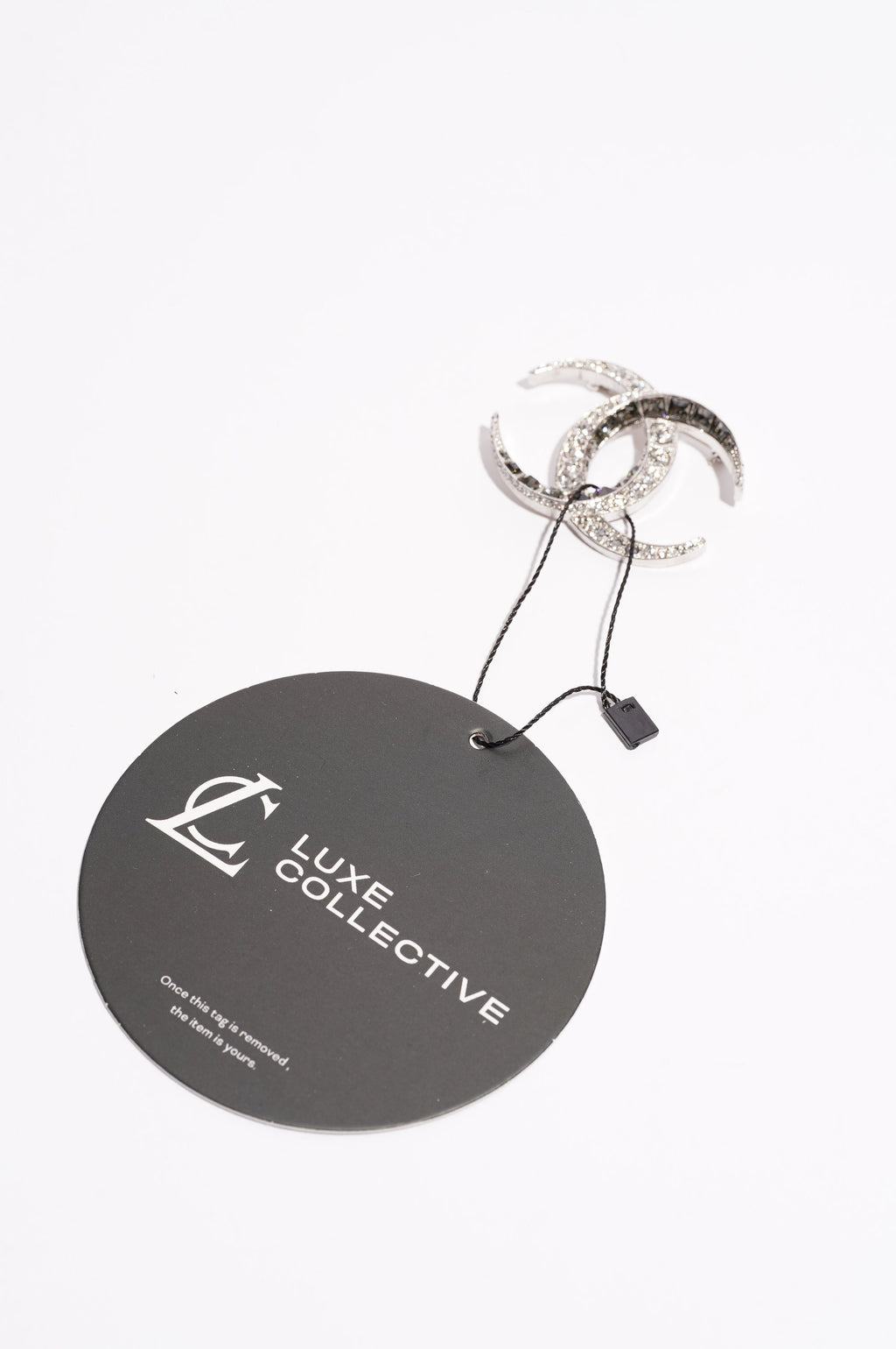 Chanel Womens Brooch Silver