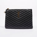 Saint Laurent Womens Pouch Black Small