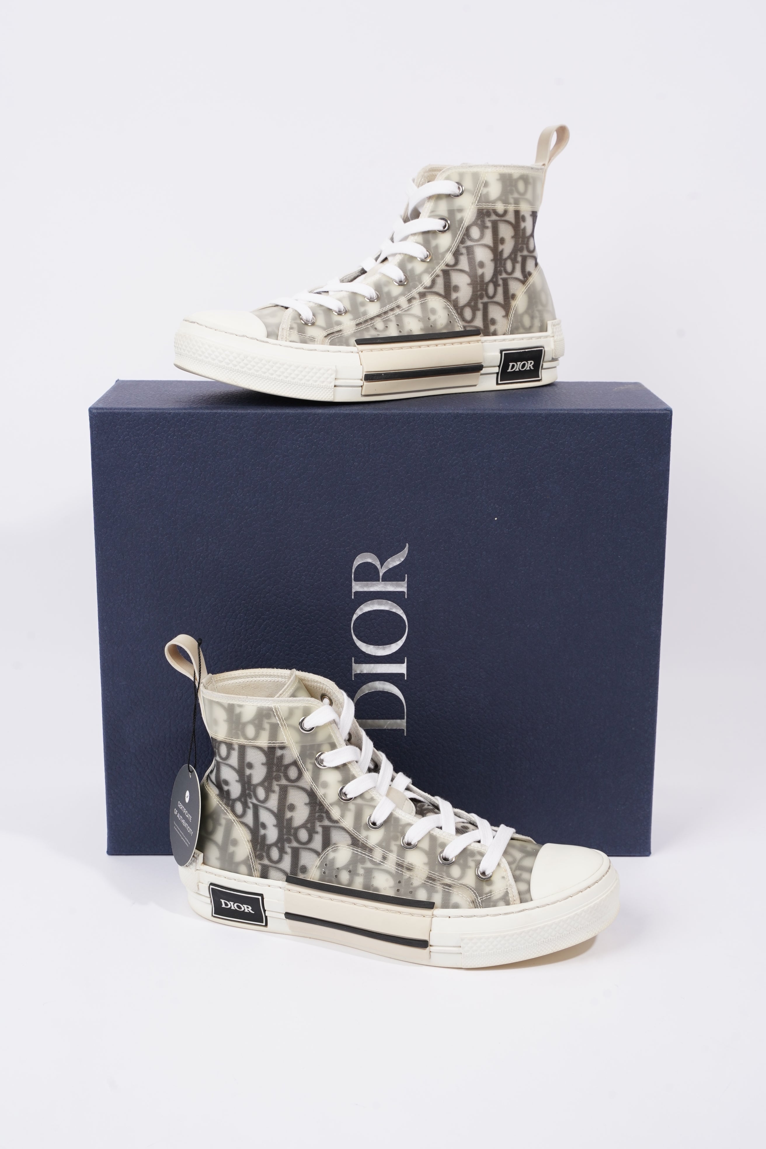 Christian Dior Womens B23 Grey EU 38 / UK 5