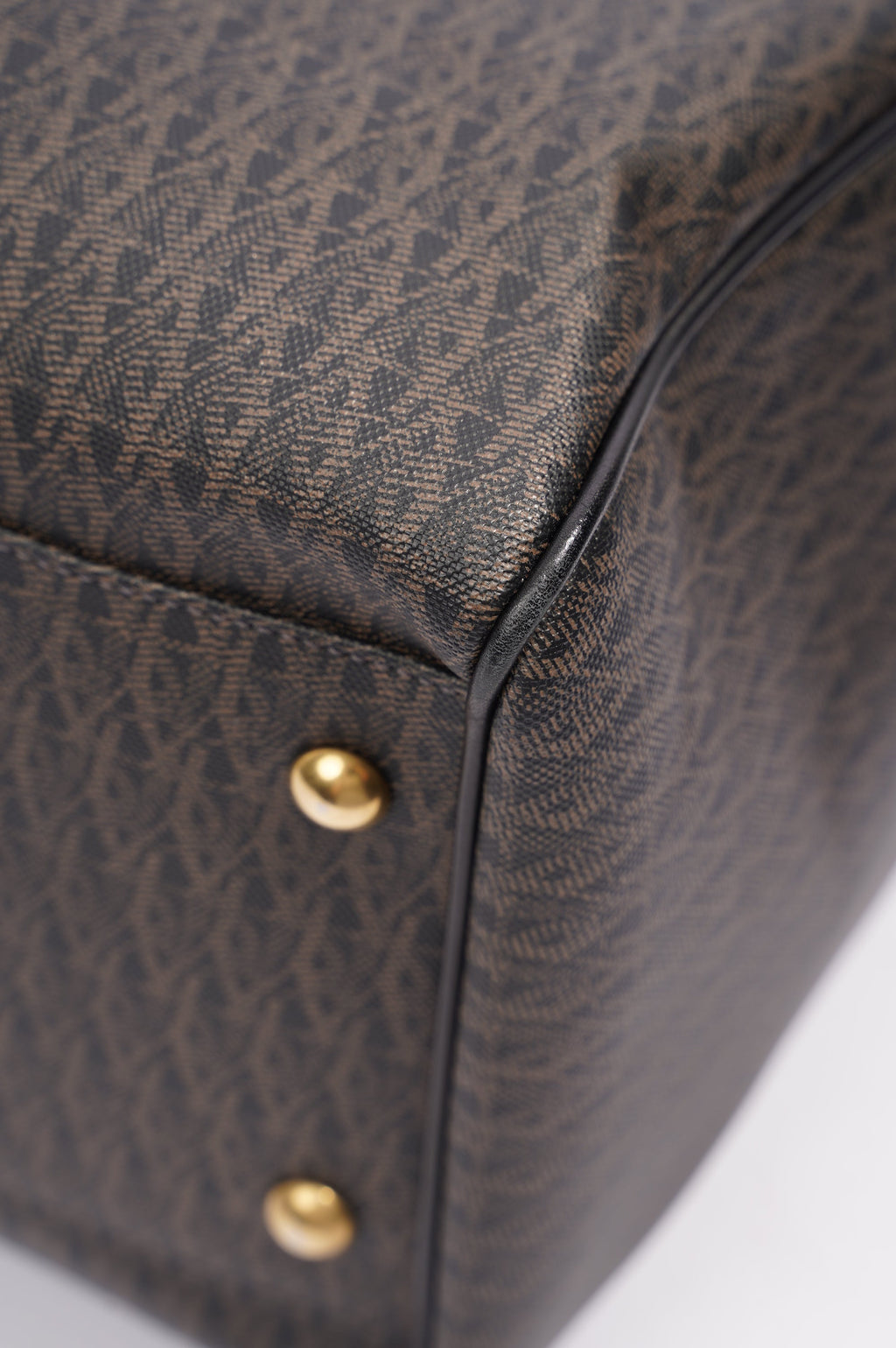Saint Laurent Womens 12 Duffle Bag Monogram Canvas