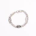 Gucci Interlocking GG Bracelet Silver