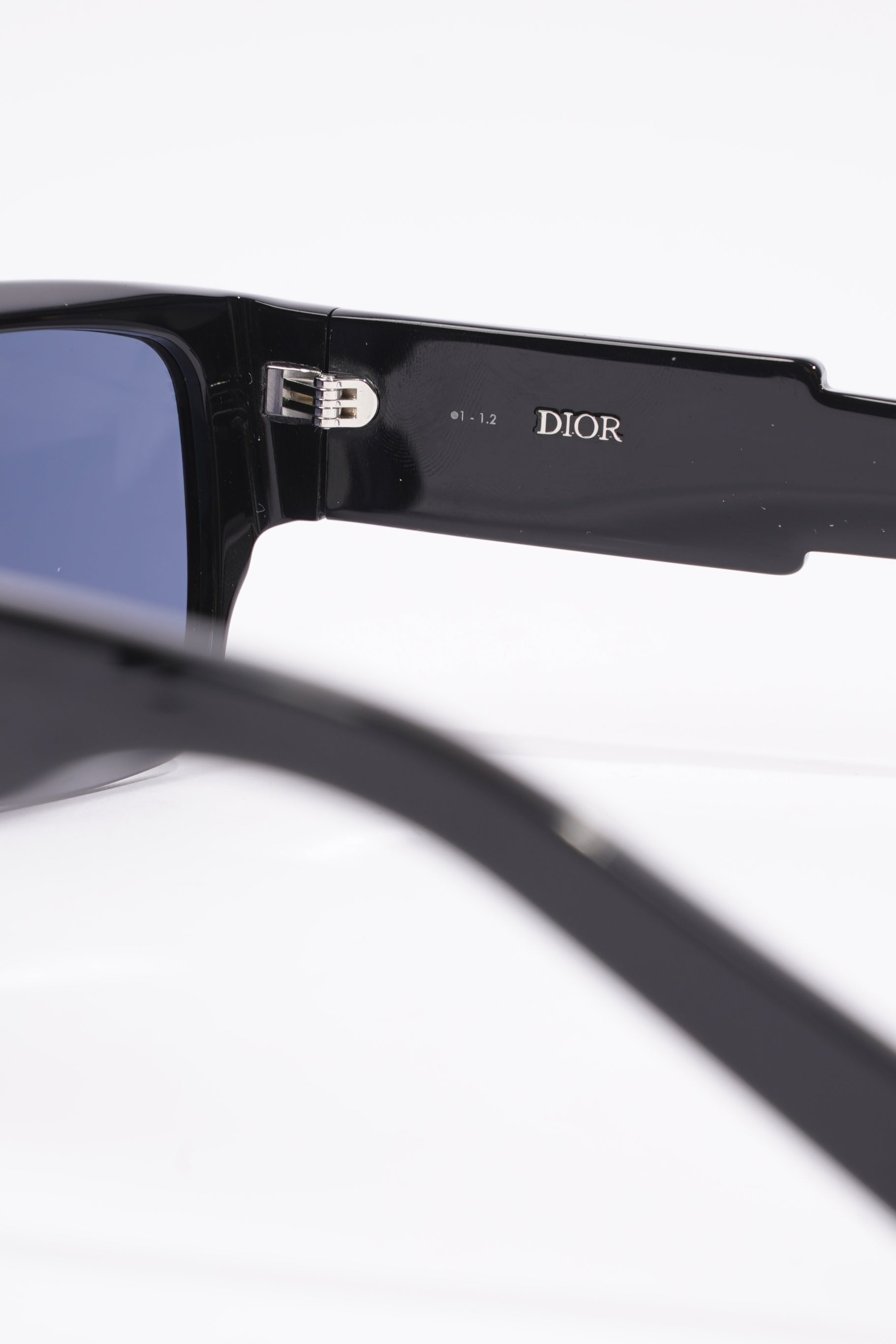 Christian Dior Mens CD SU Sunglasses Black / Silver 140