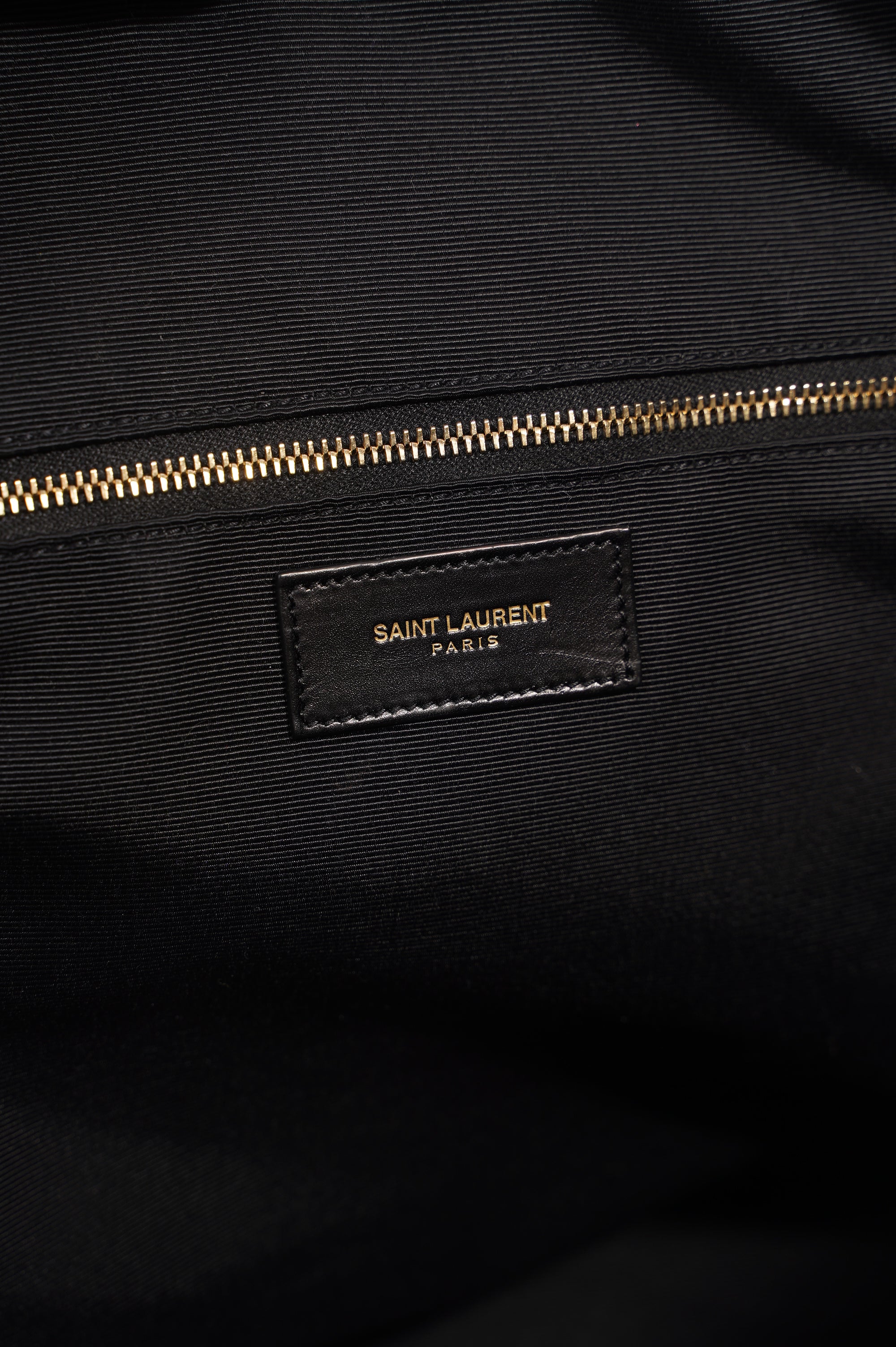 Saint Laurent Womens 12 Duffle Bag Monogram Canvas