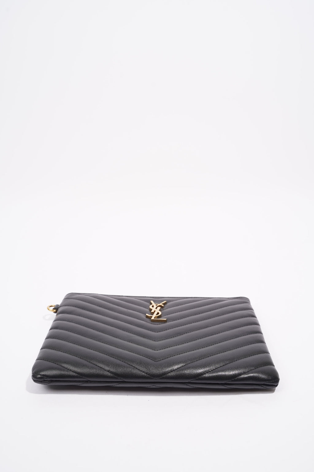 Saint Laurent Womens Pouch Black Small