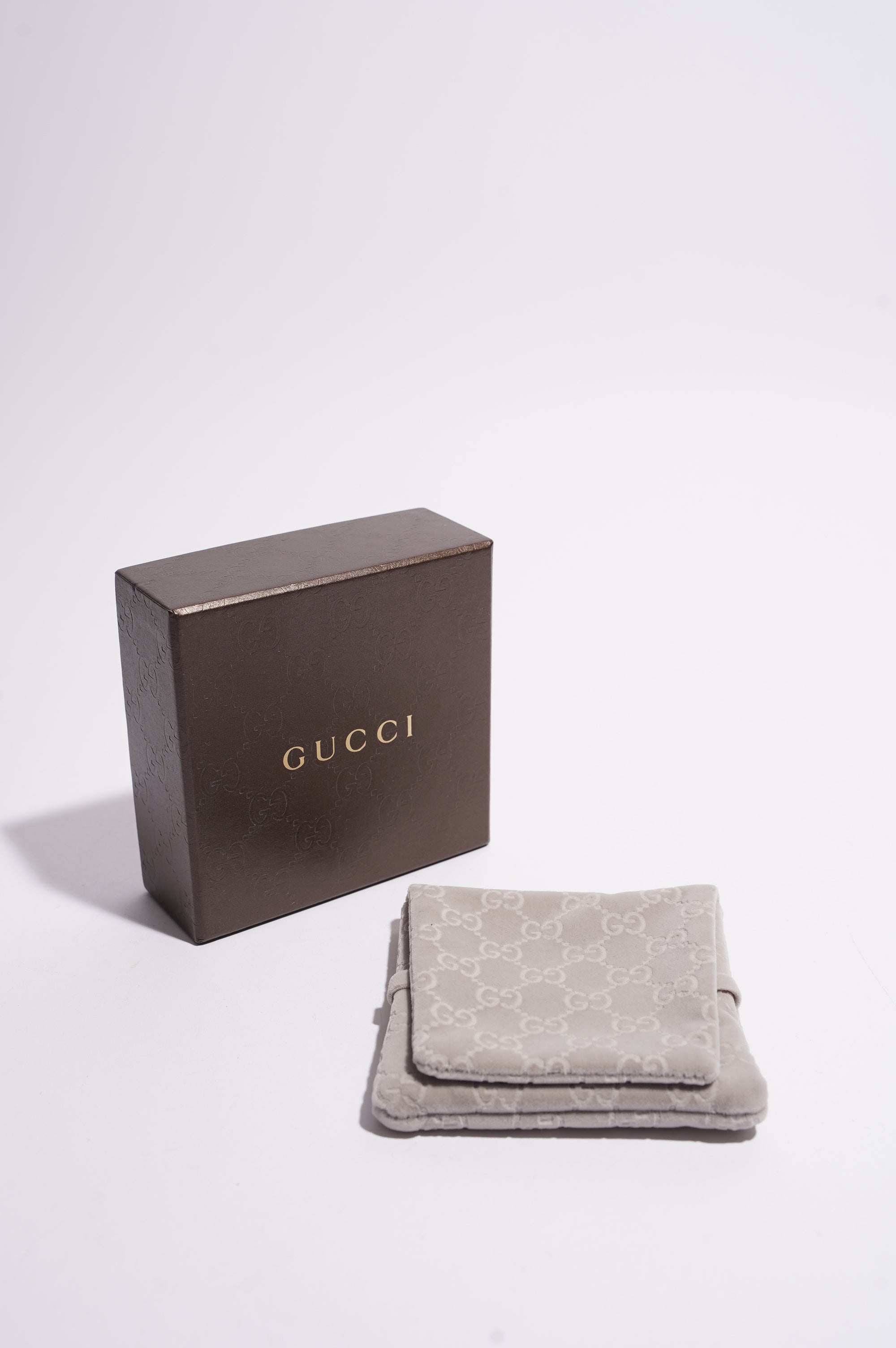 Gucci Womens GG Icon Necklace 18k Gold