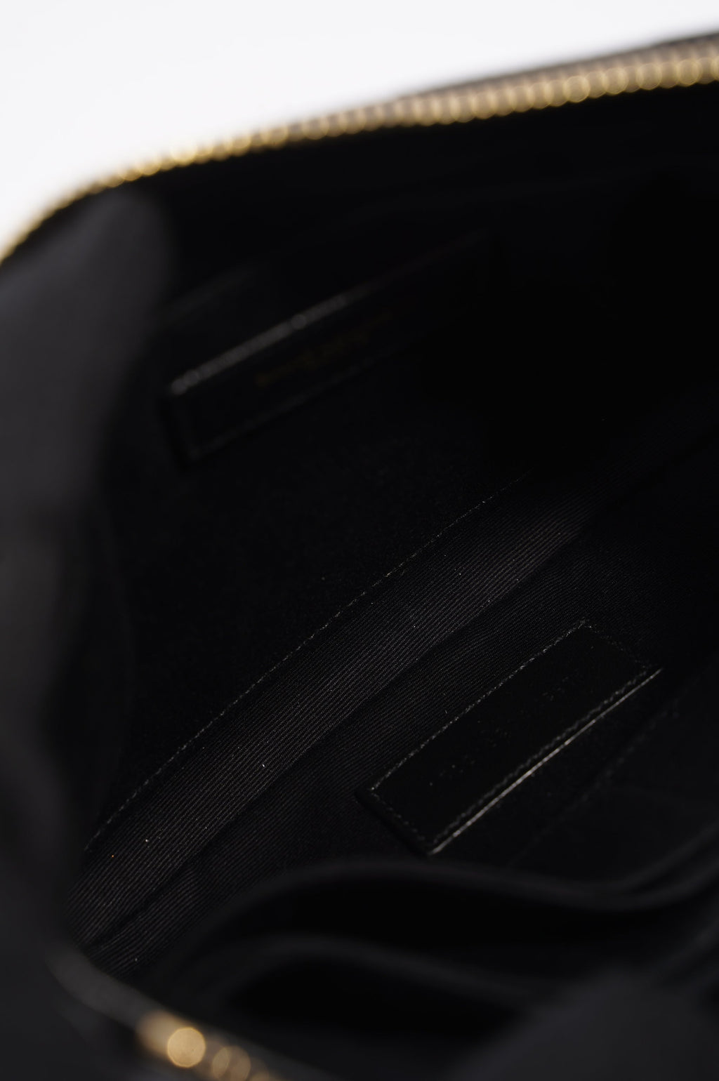 Saint Laurent Womens Pouch Black Small