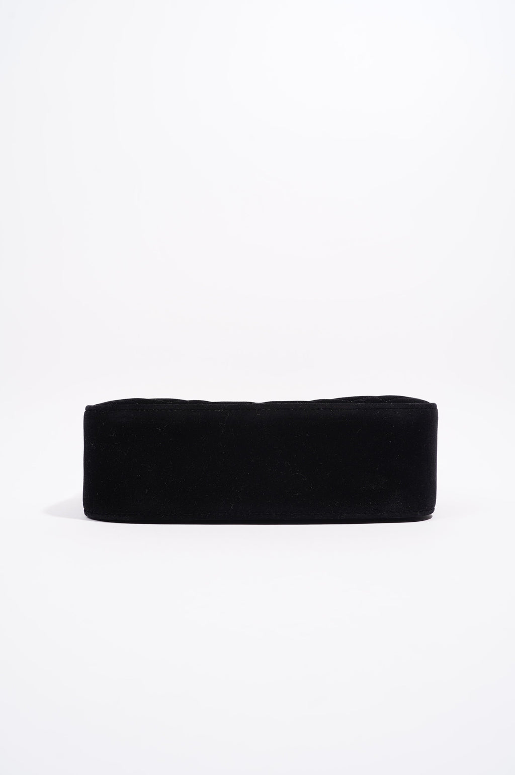 Gucci Womens GG Marmont Zip Bag Black Velvet Small