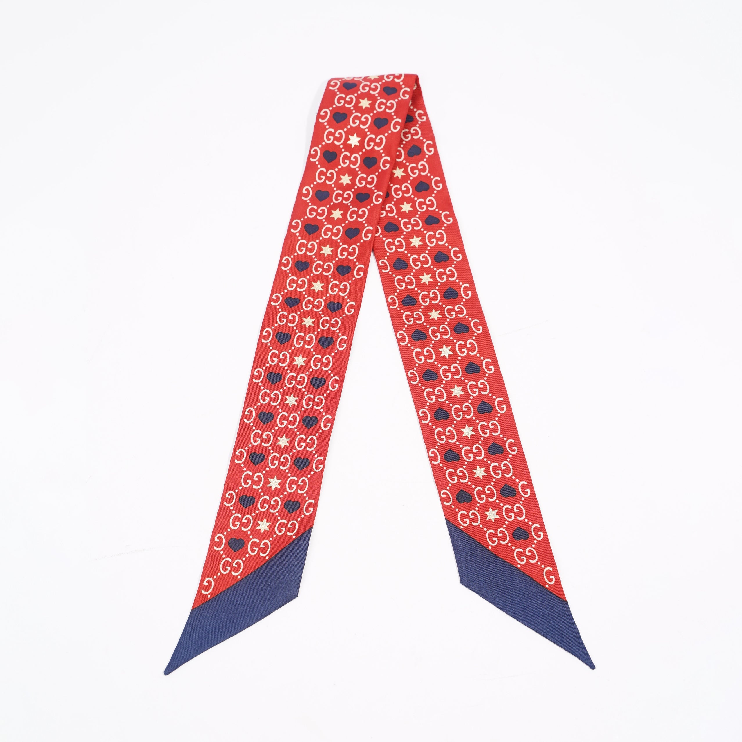 Gucci Womens Bandeau Red / Blue