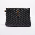 Saint Laurent Womens Pouch Black Small