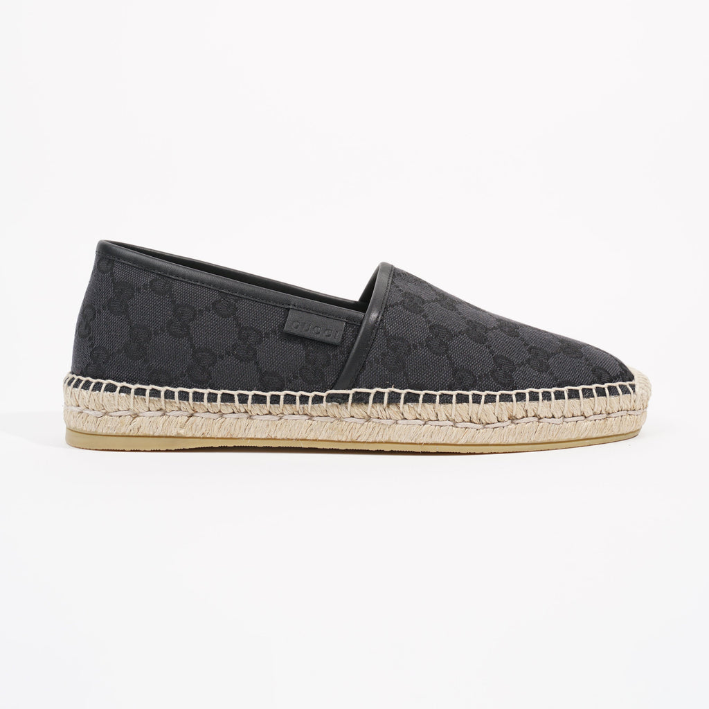 Gucci Womens Espadrilles Black EU 39.5 / UK 6.5