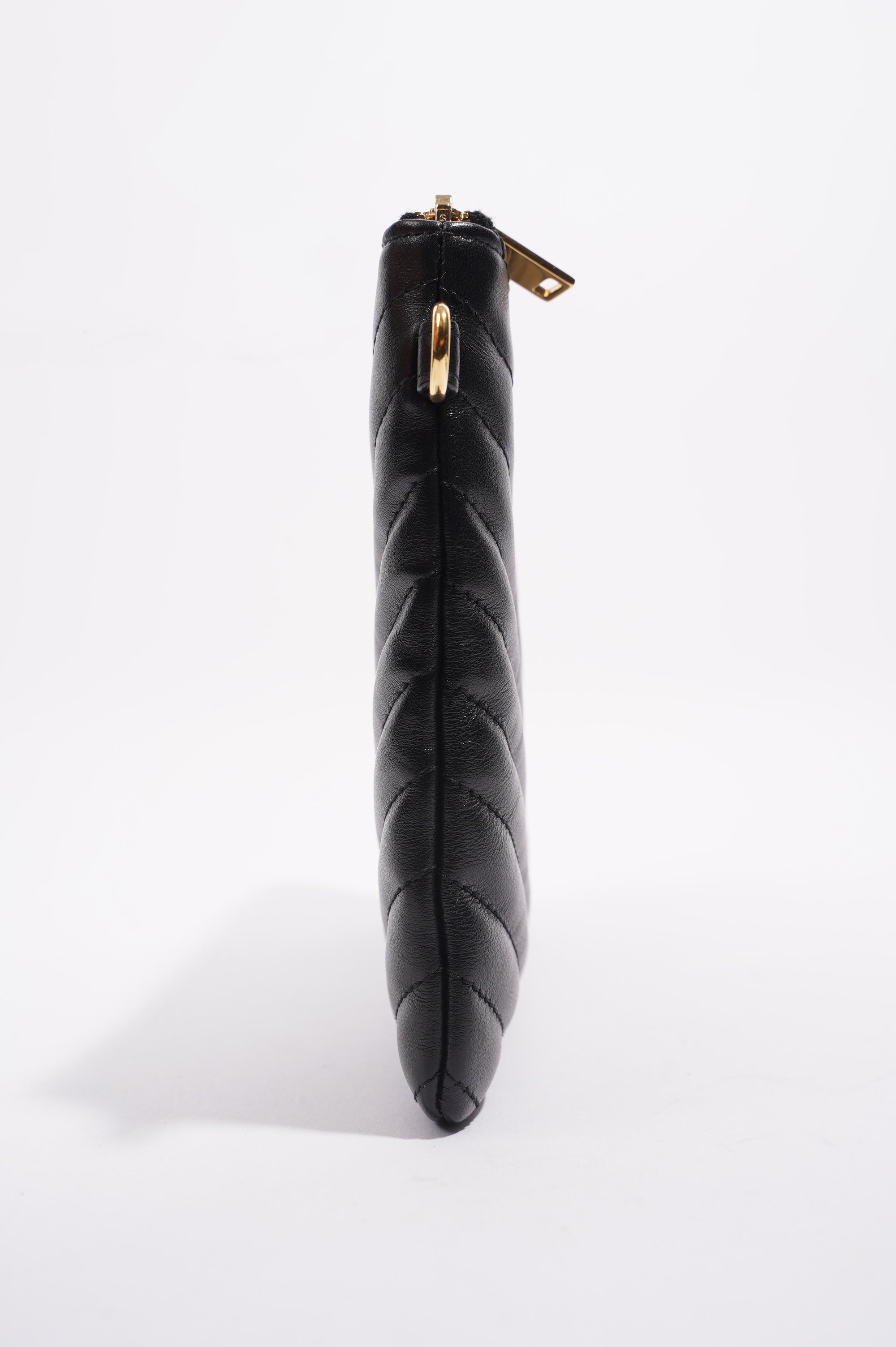 Saint Laurent Womens Pouch Black Small