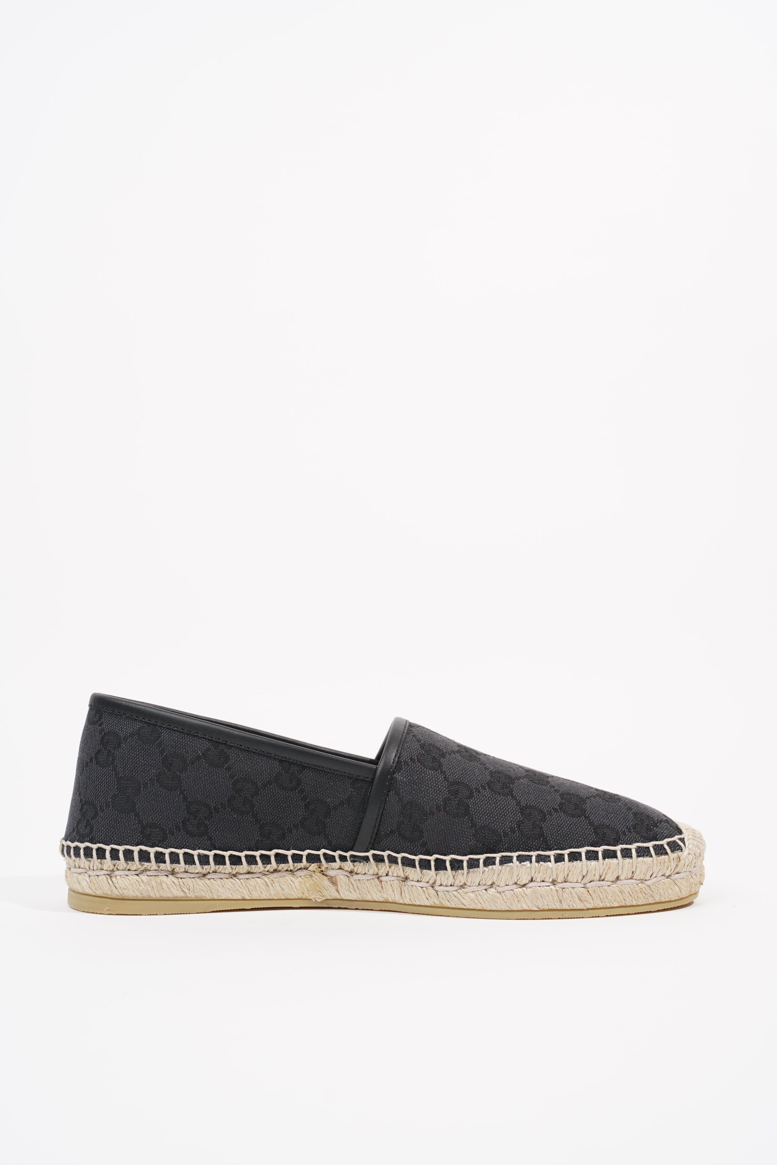 Gucci Womens Espadrilles Black EU 39.5 / UK 6.5