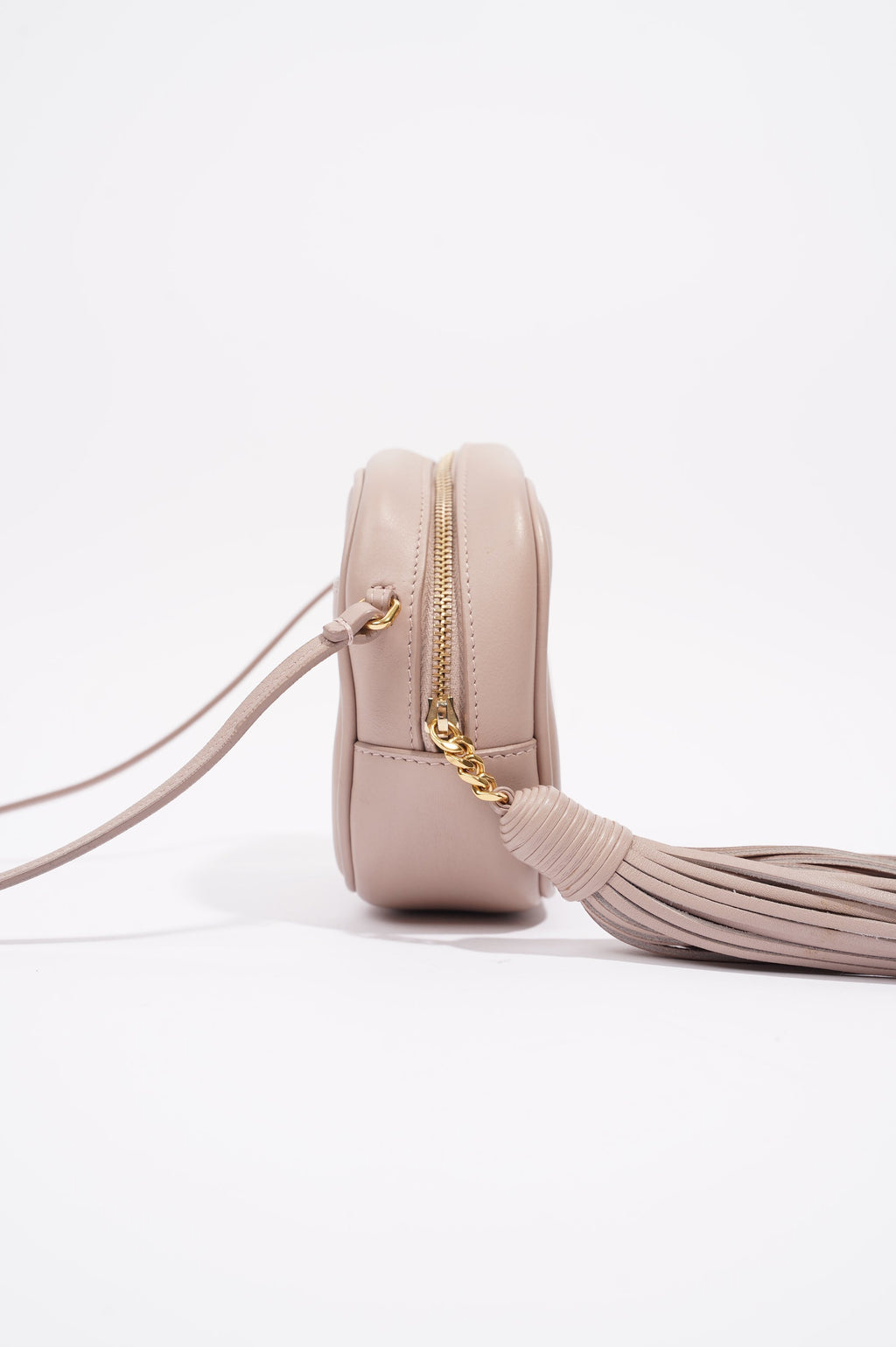 Saint Laurent Womens Blogger Crossbody Bag Pink Leather