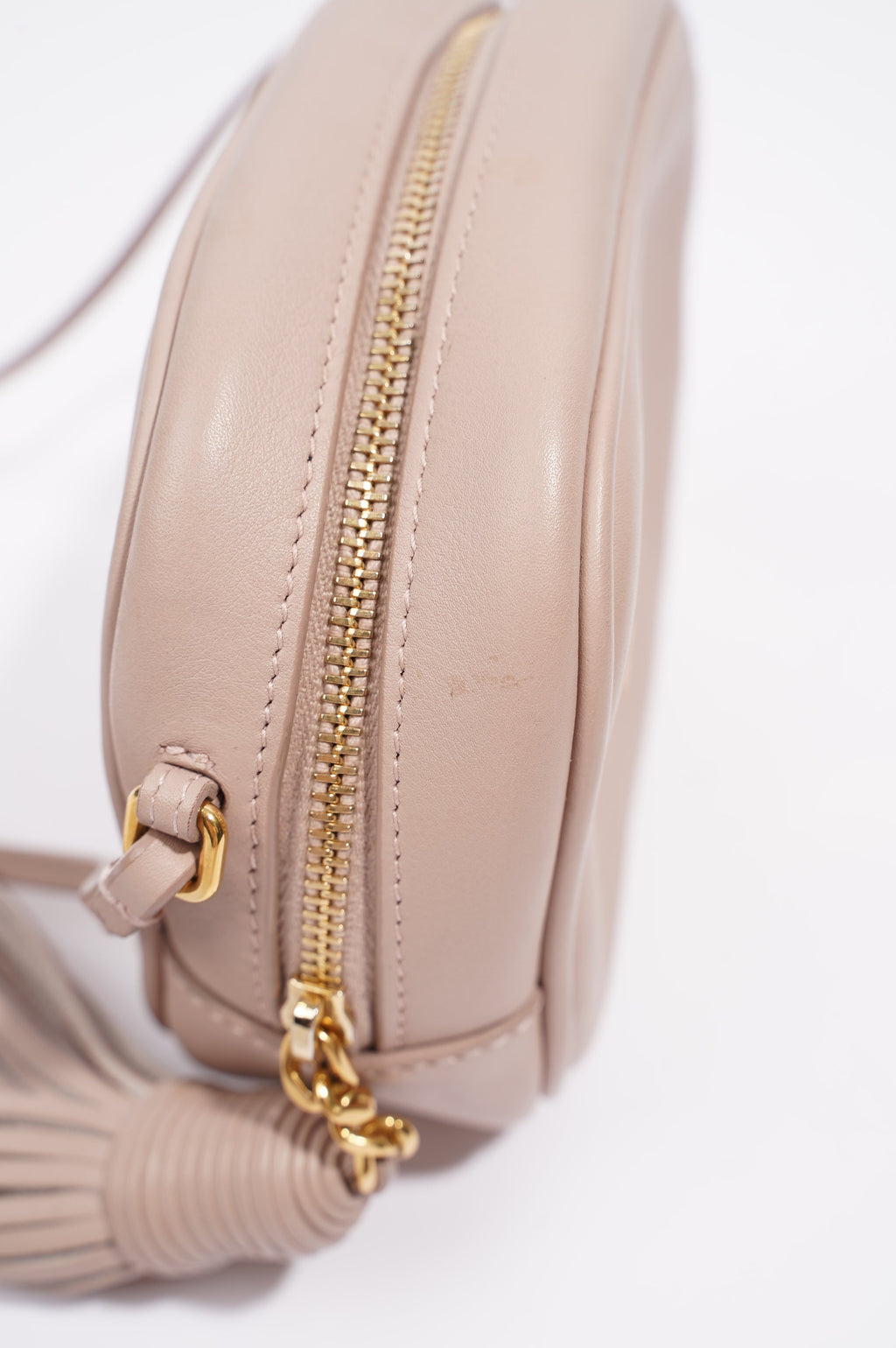 Saint Laurent Womens Blogger Crossbody Bag Pink Leather