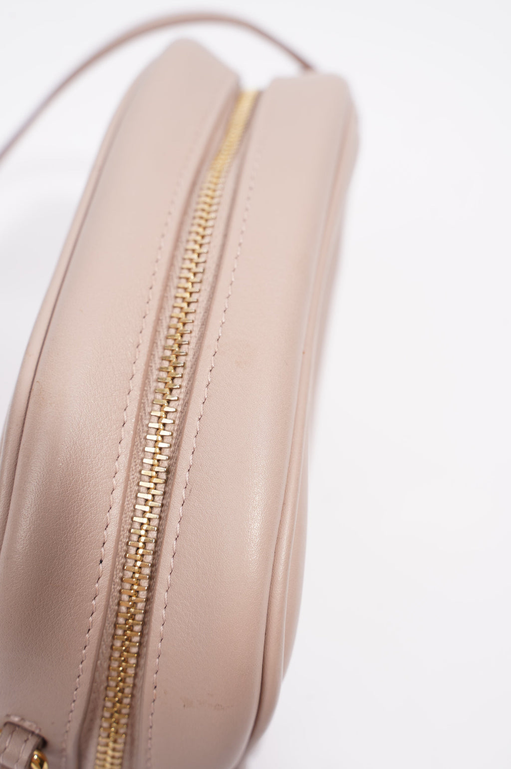 Saint Laurent Womens Blogger Crossbody Bag Pink Leather
