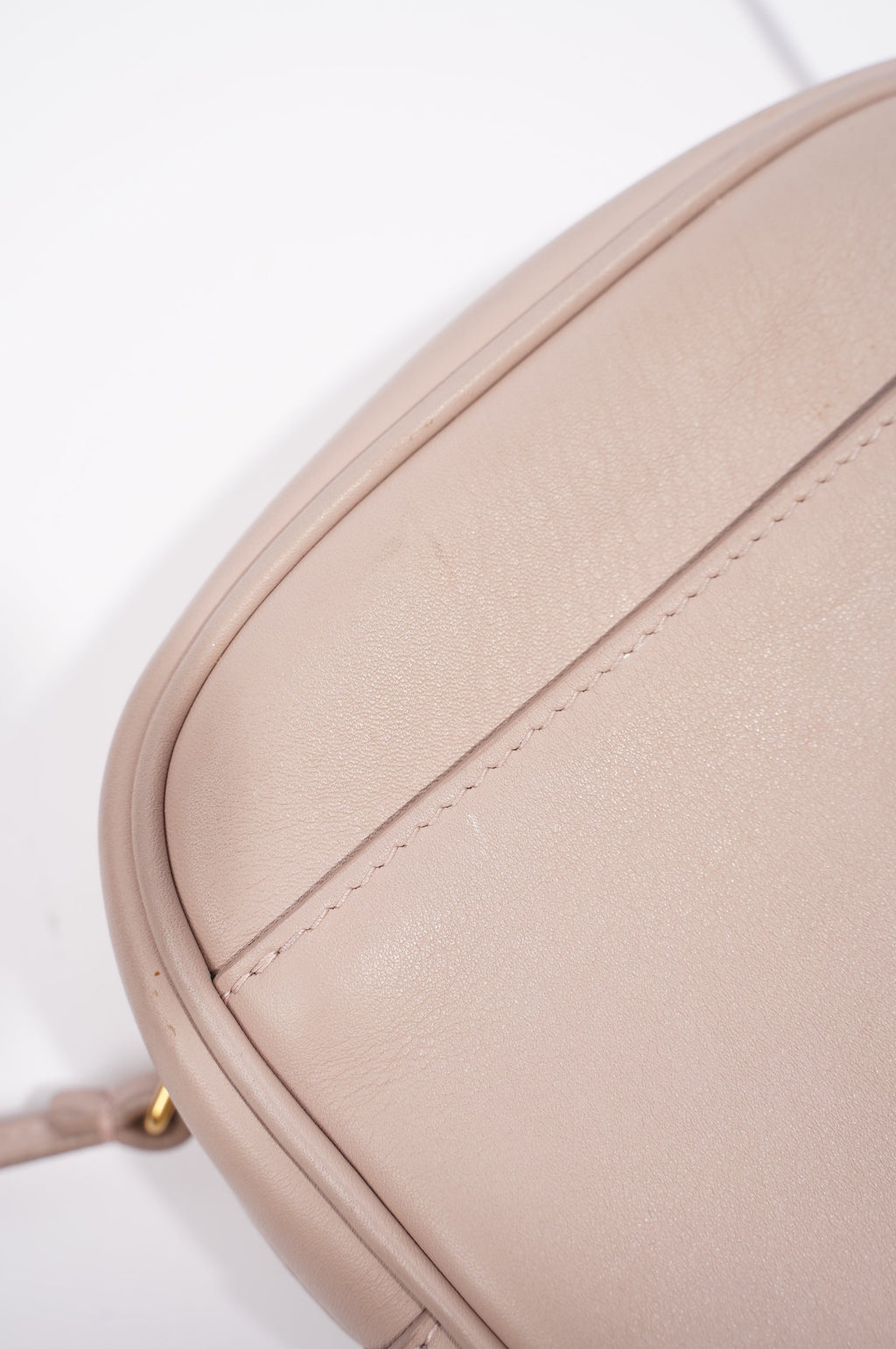 Saint Laurent Womens Blogger Crossbody Bag Pink Leather