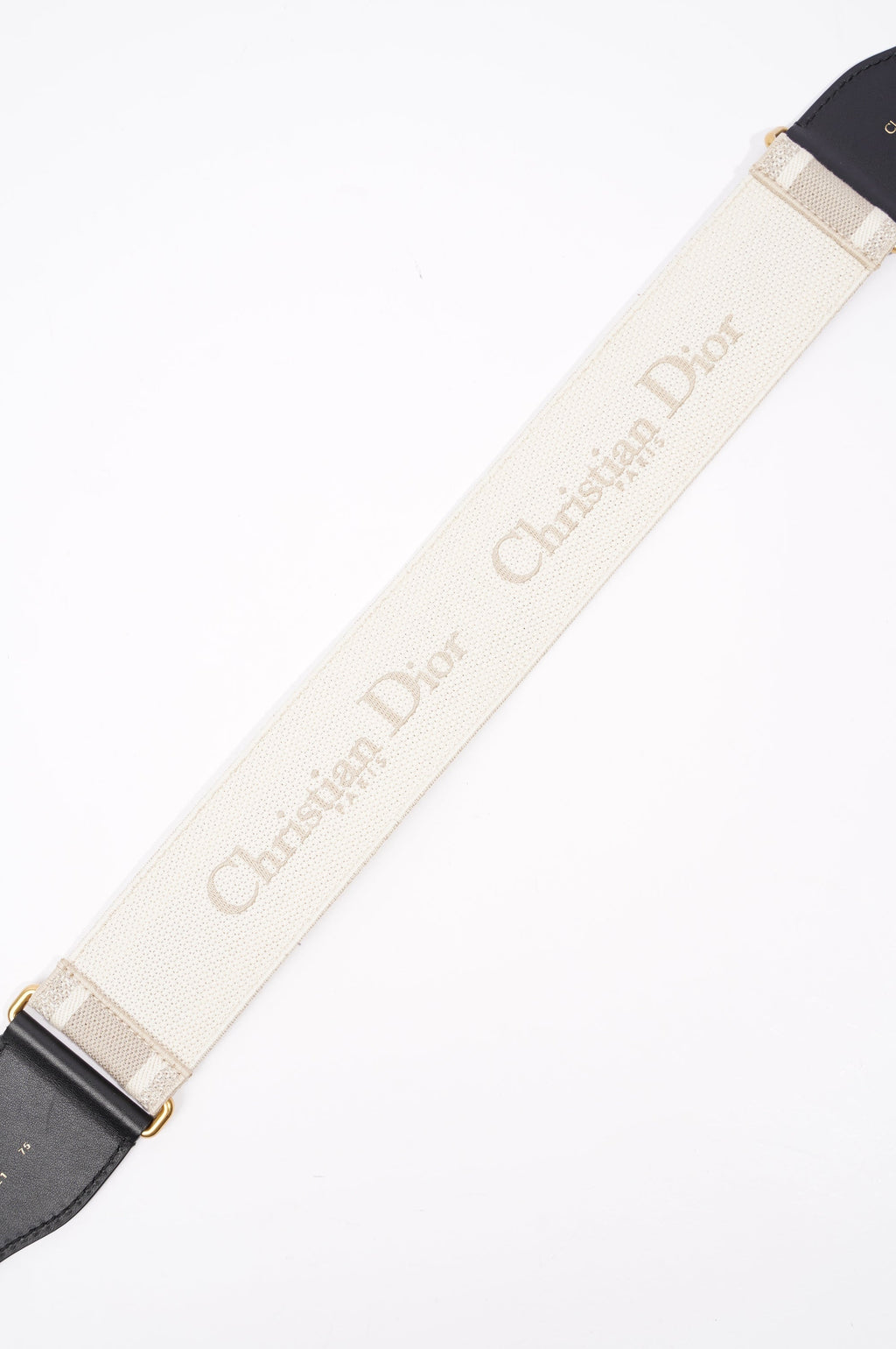 Christian Dior Womens Belt White 75