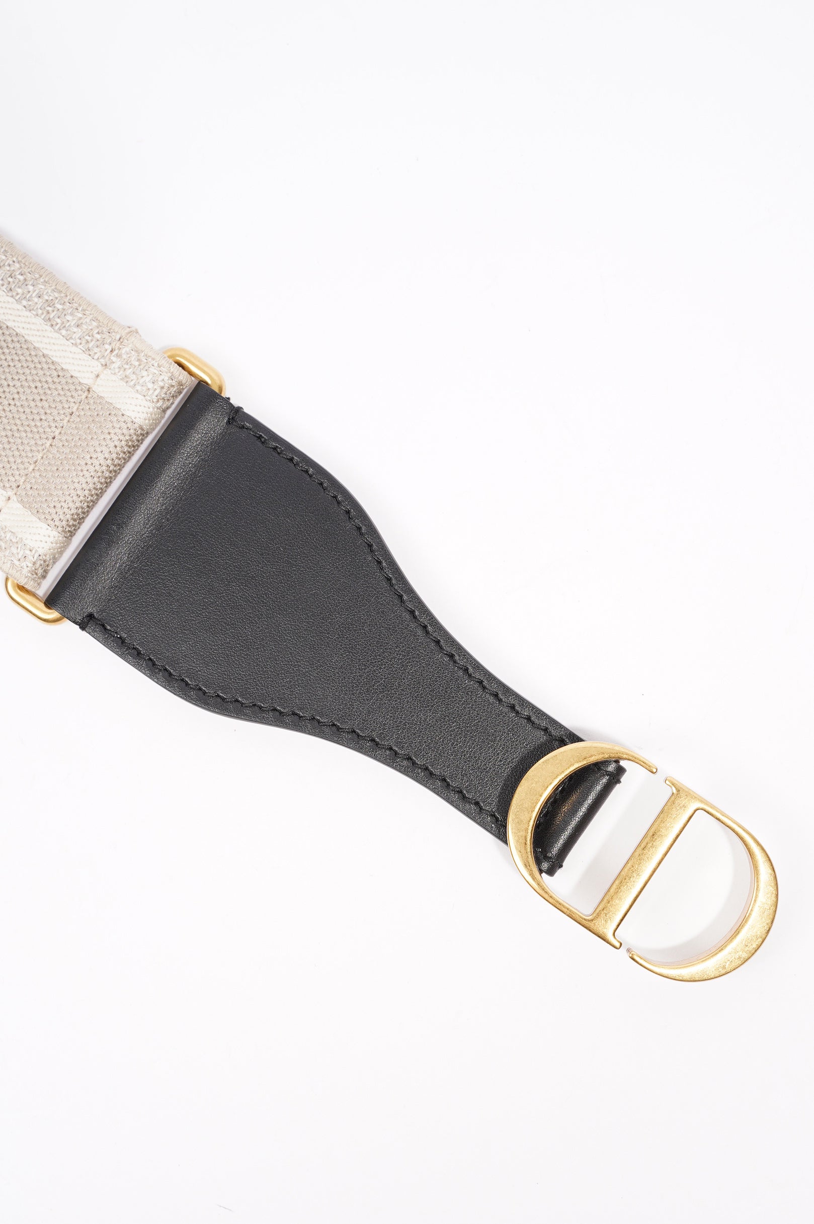 Christian Dior Womens Belt White 75