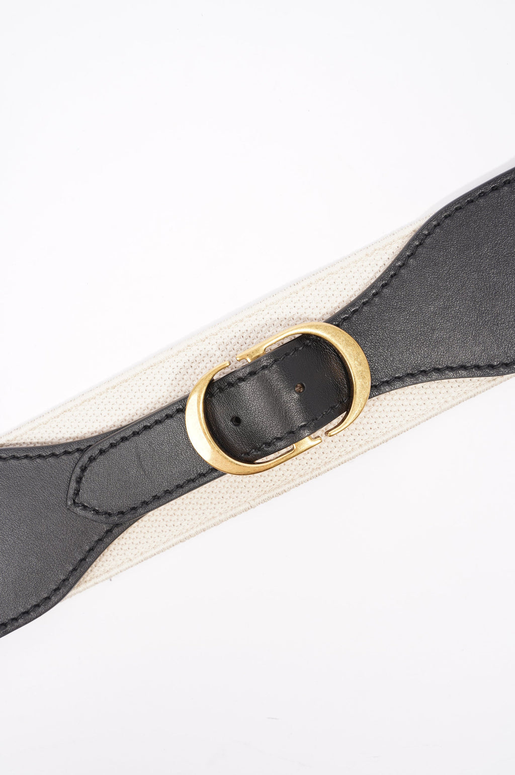Christian Dior Womens Belt White 75