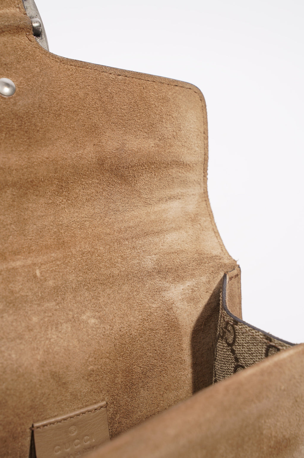 Gucci Dionysus GG Supreme Bag Brown Canvas Mini