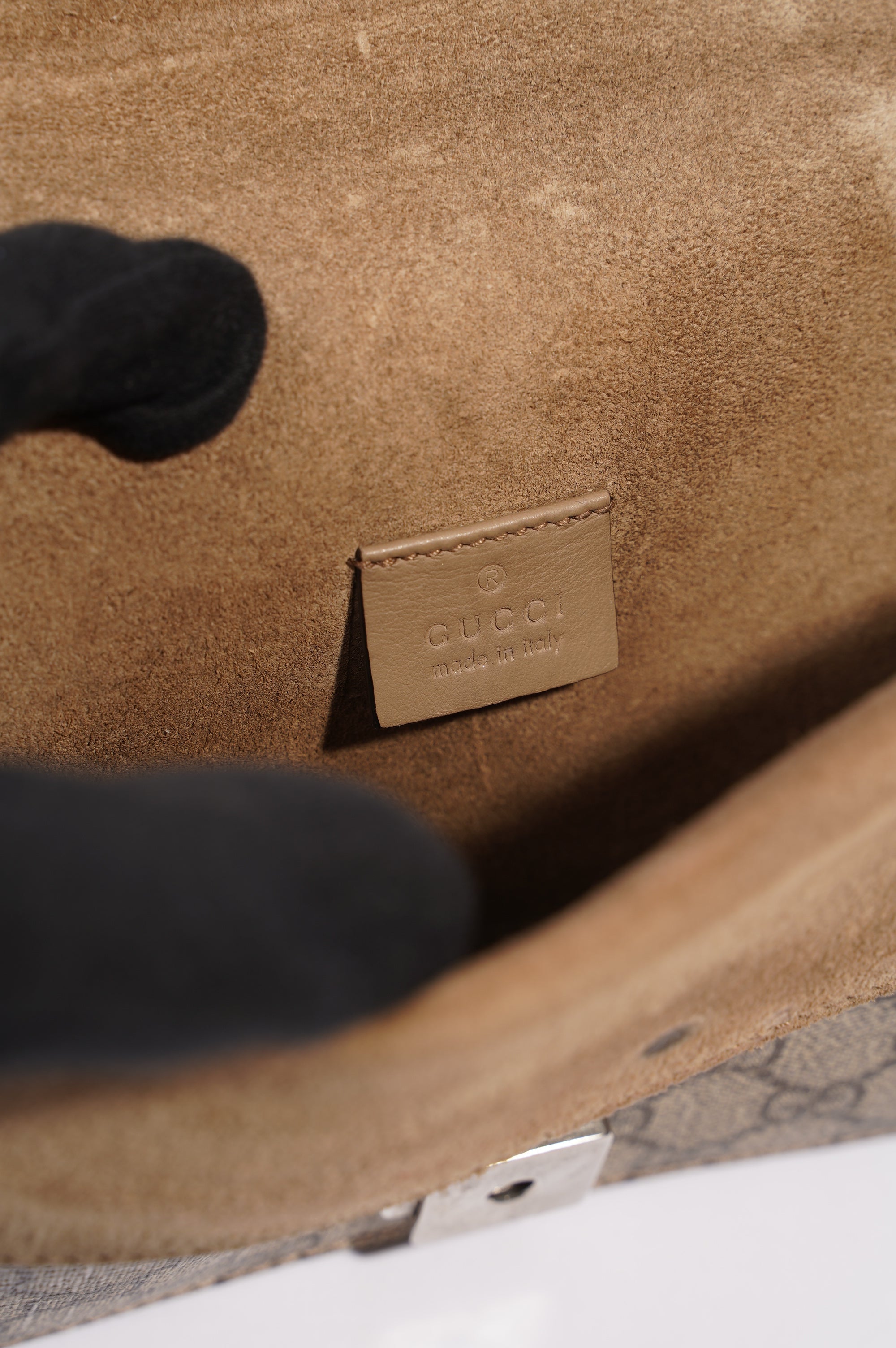 Gucci Dionysus GG Supreme Bag Brown Canvas Mini