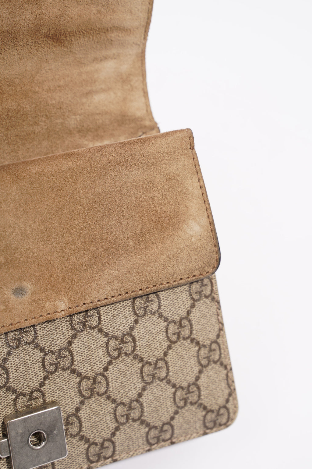 Gucci Dionysus GG Supreme Bag Brown Canvas Mini