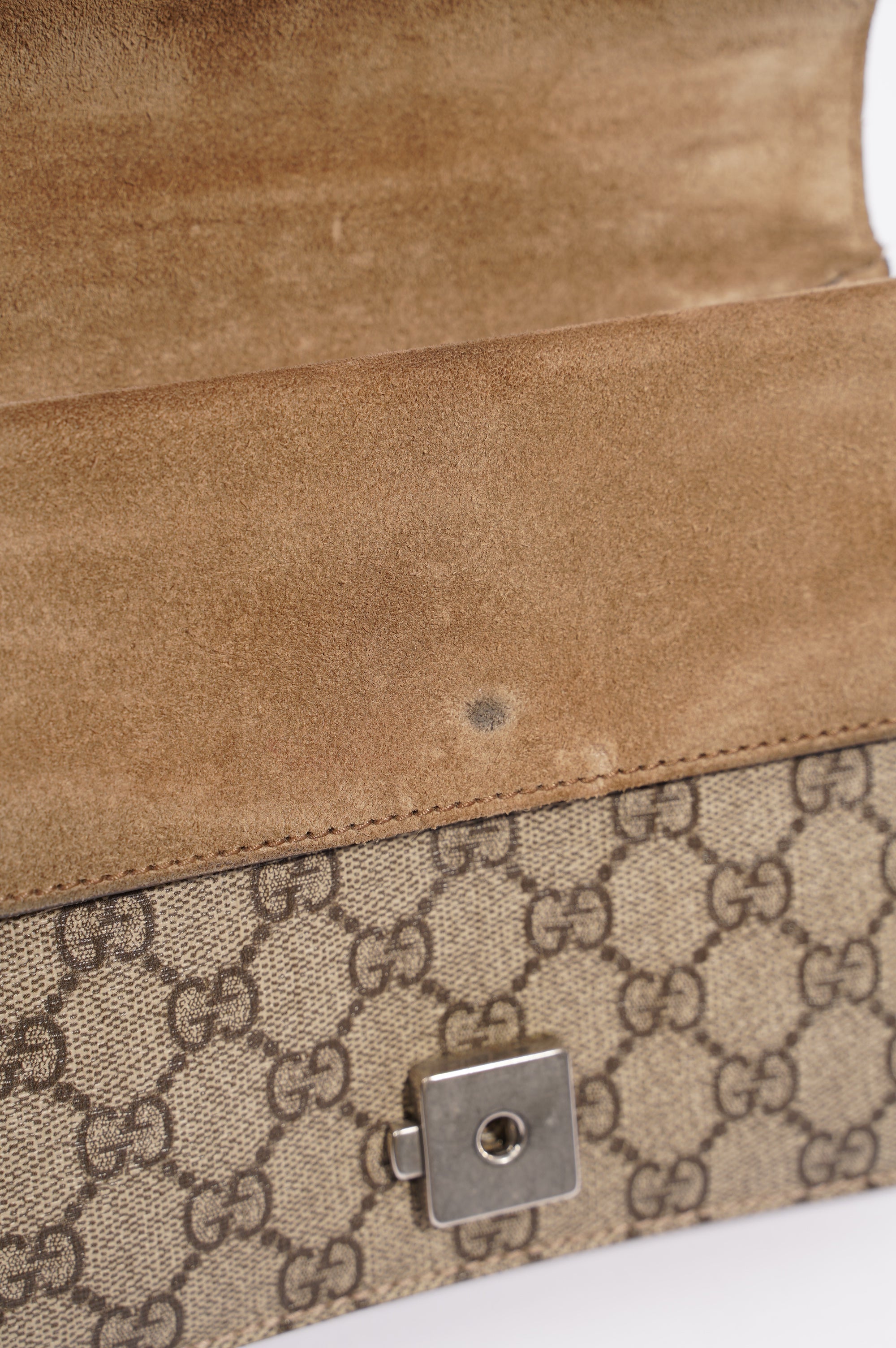 Gucci Dionysus GG Supreme Bag Brown Canvas Mini