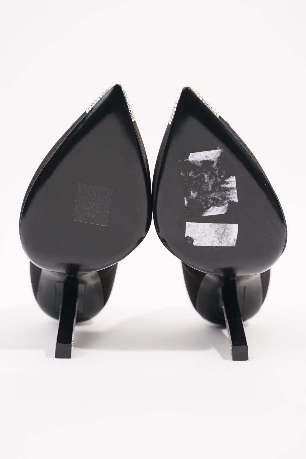 Saint Laurent Womens Tower 110 Black / Silver EU 36 / UK 3