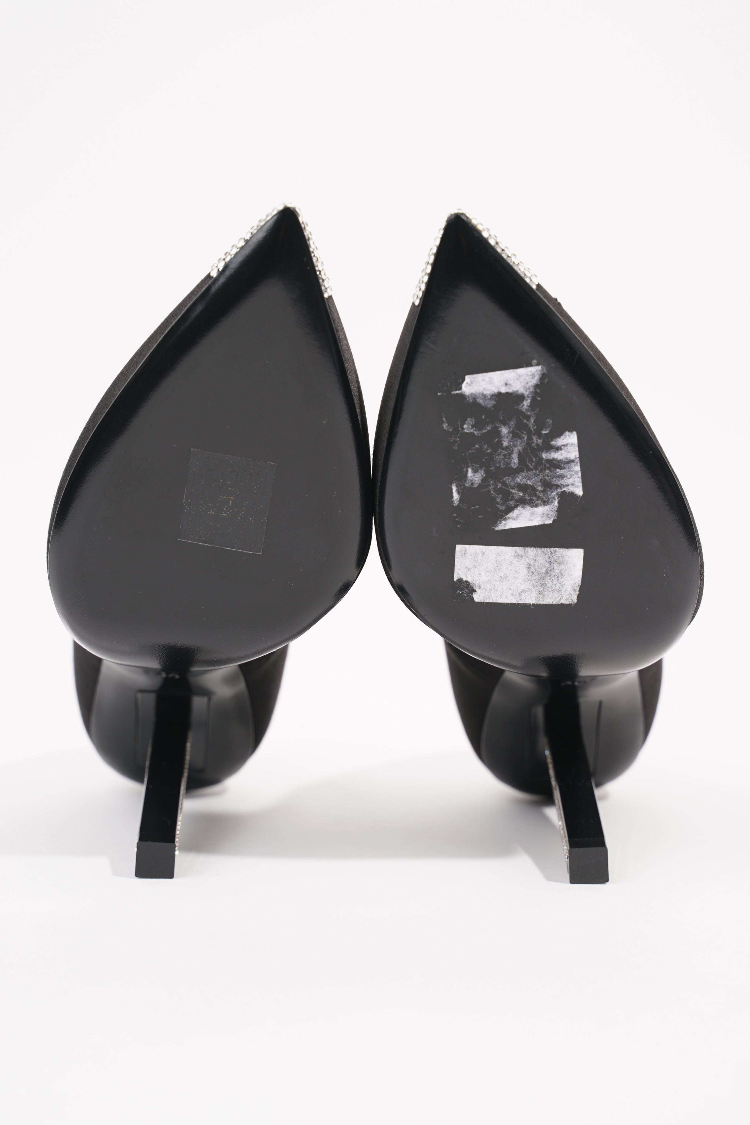 Saint Laurent Womens Tower 110 Black / Silver EU 36 / UK 3