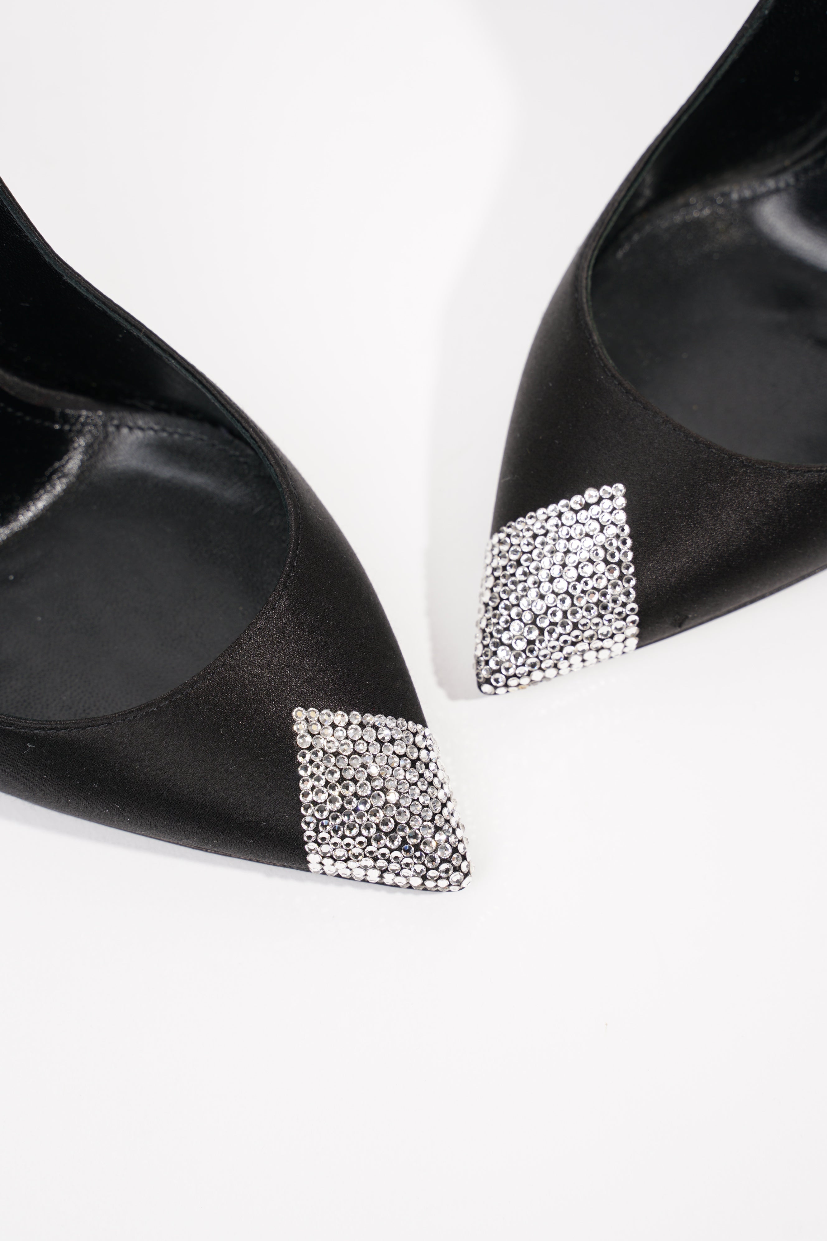 Saint Laurent Womens Tower 110 Black / Silver EU 36 / UK 3