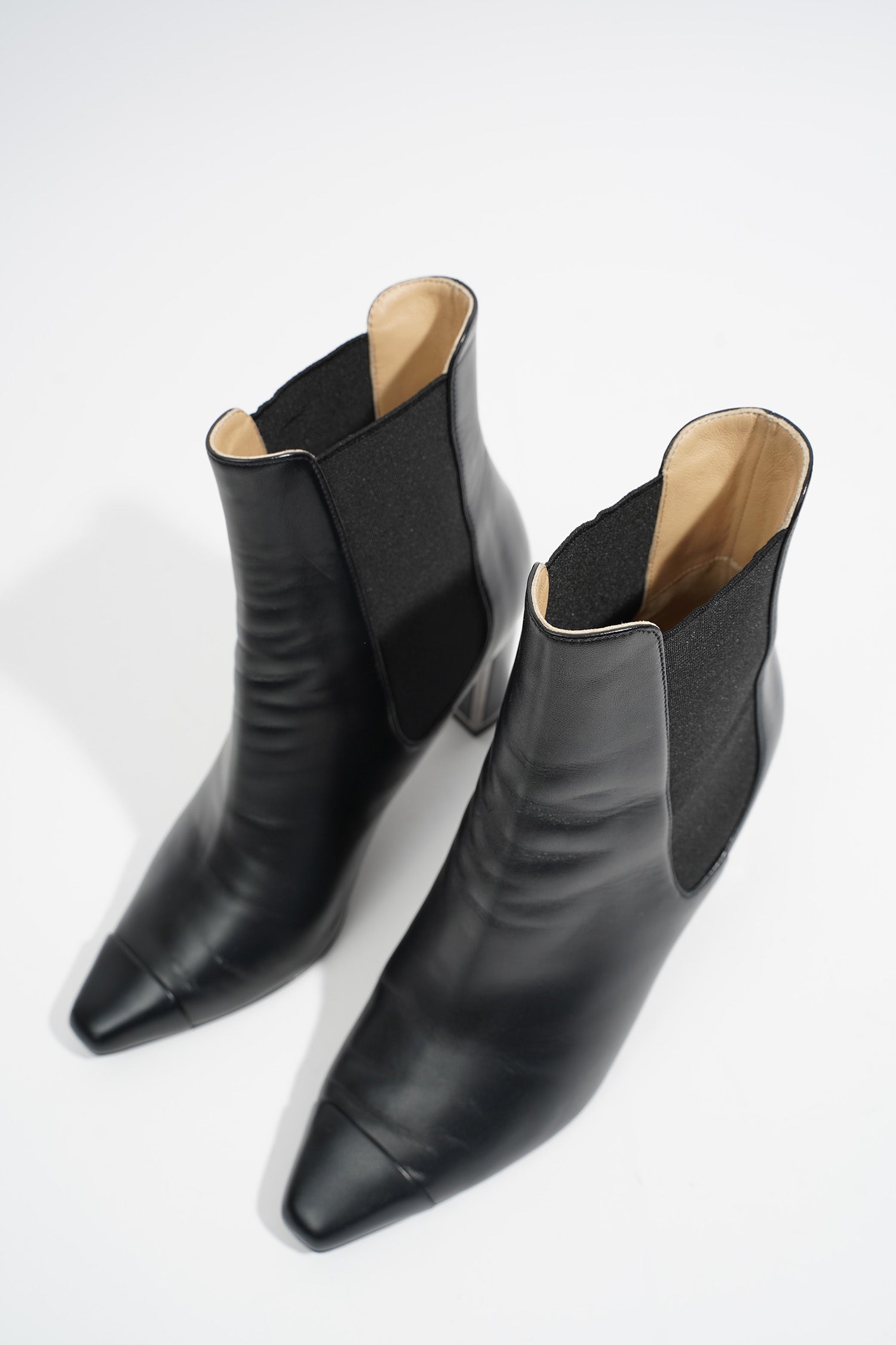 Chanel Womens Lambskin Boot EU 38 / UK 5