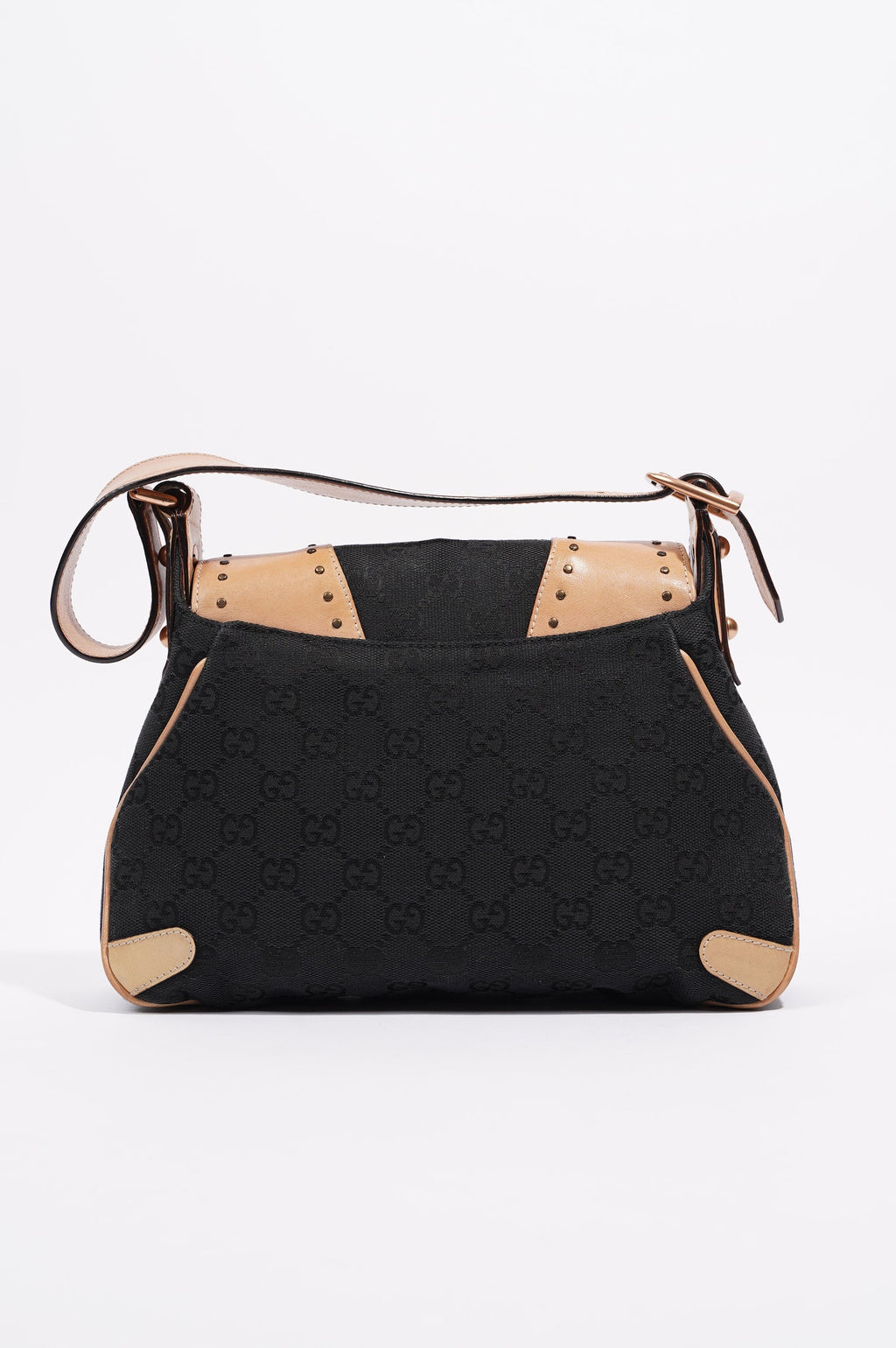 Gucci Womens Vintage Sac A Main Black / Brown