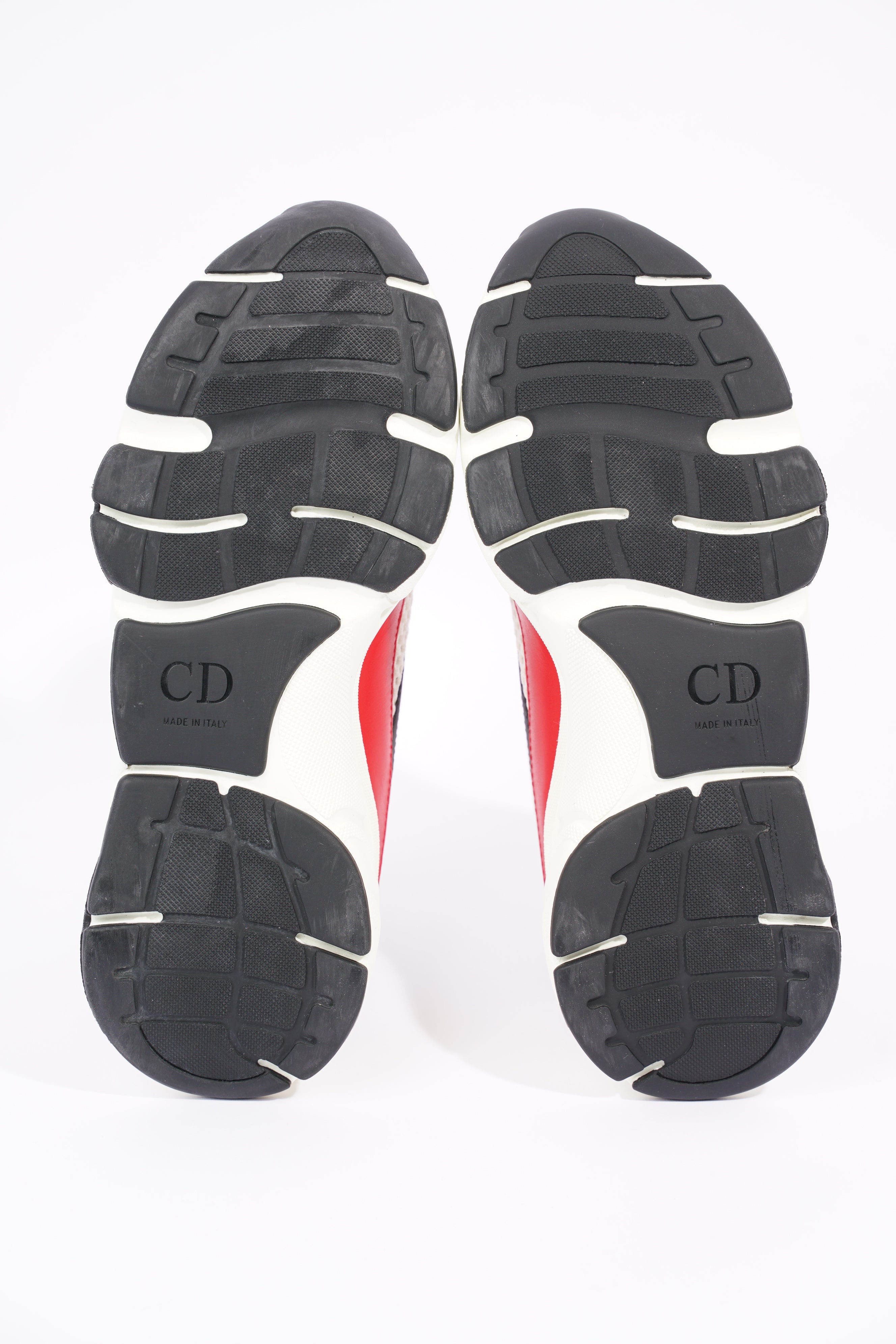 Christian Dior Womens B22 White / Black / Red EU 37 / UK 4