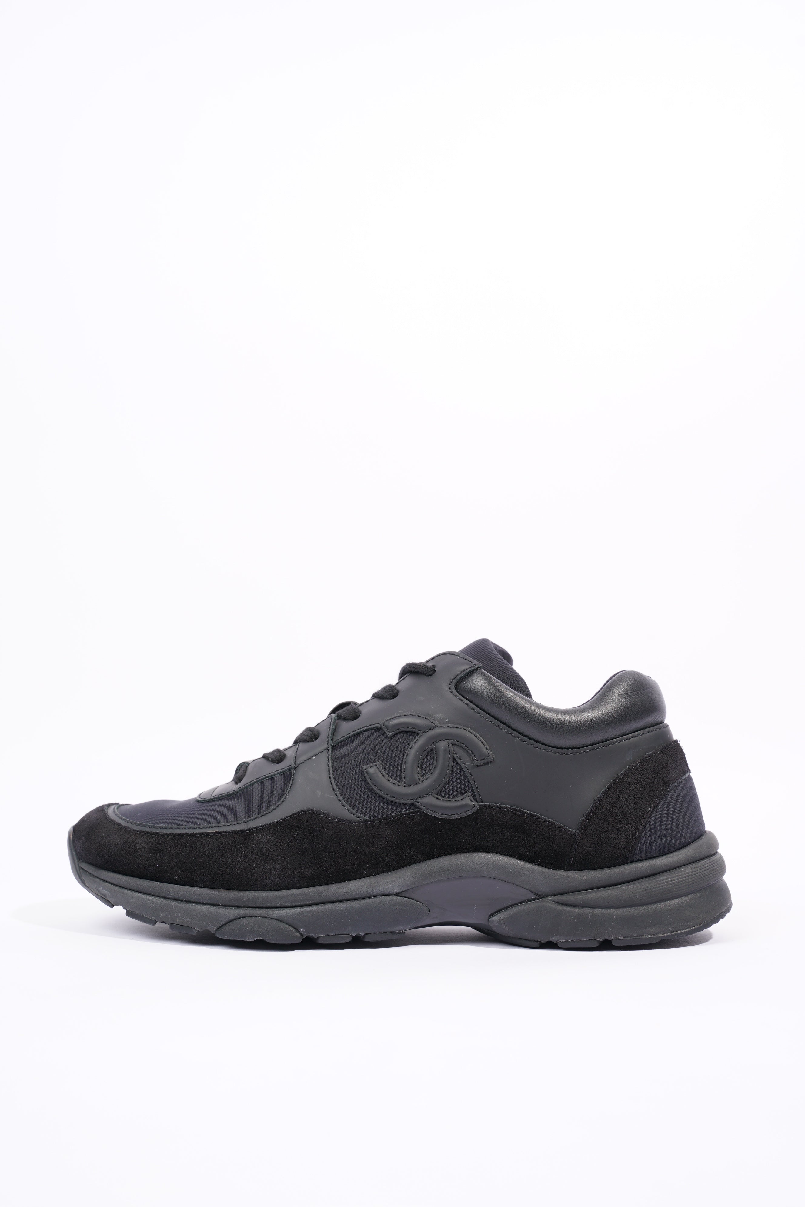 Chanel Womens CC Logo Black EU 39.5 / UK 6.5