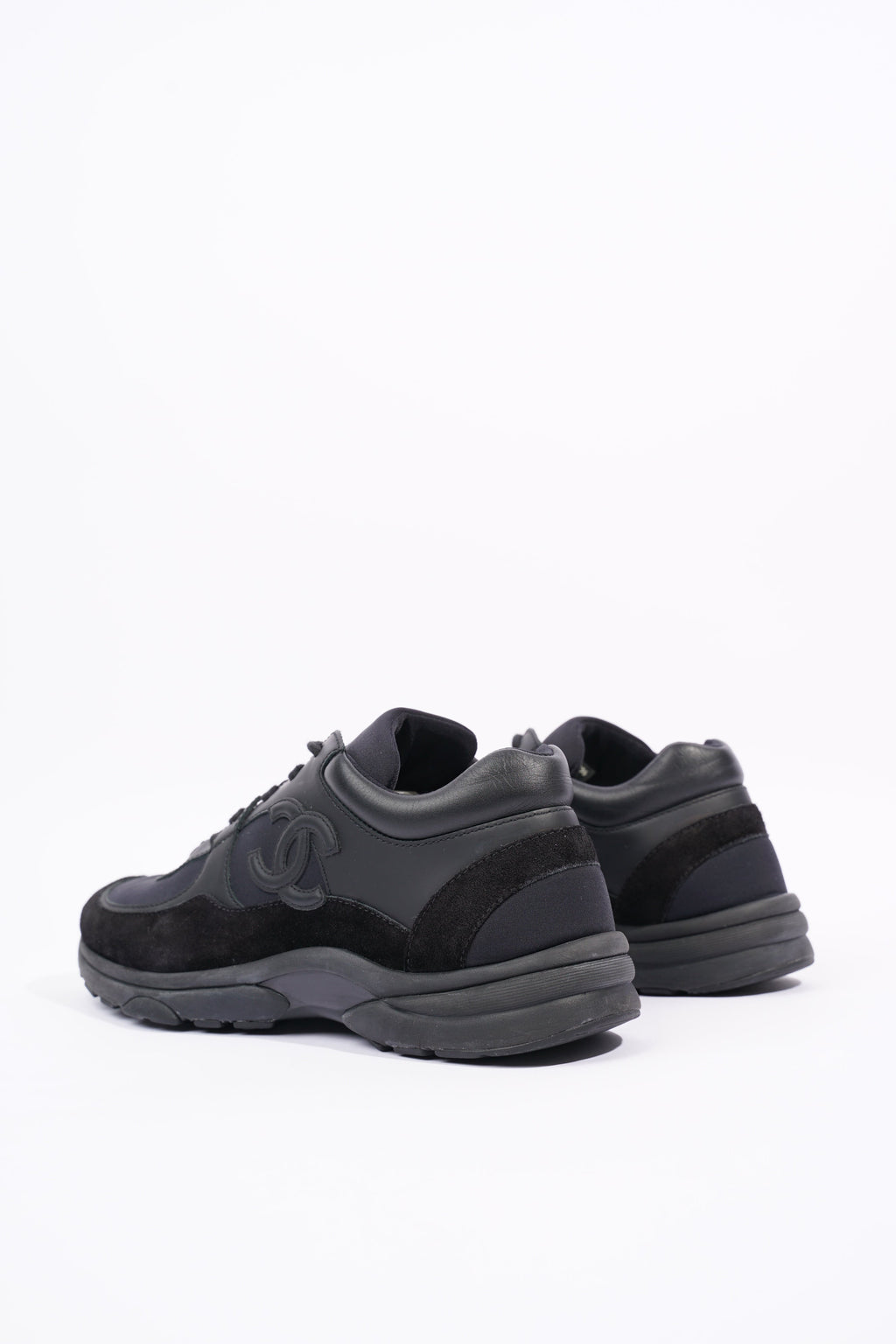 Chanel Womens CC Logo Black EU 39.5 / UK 6.5