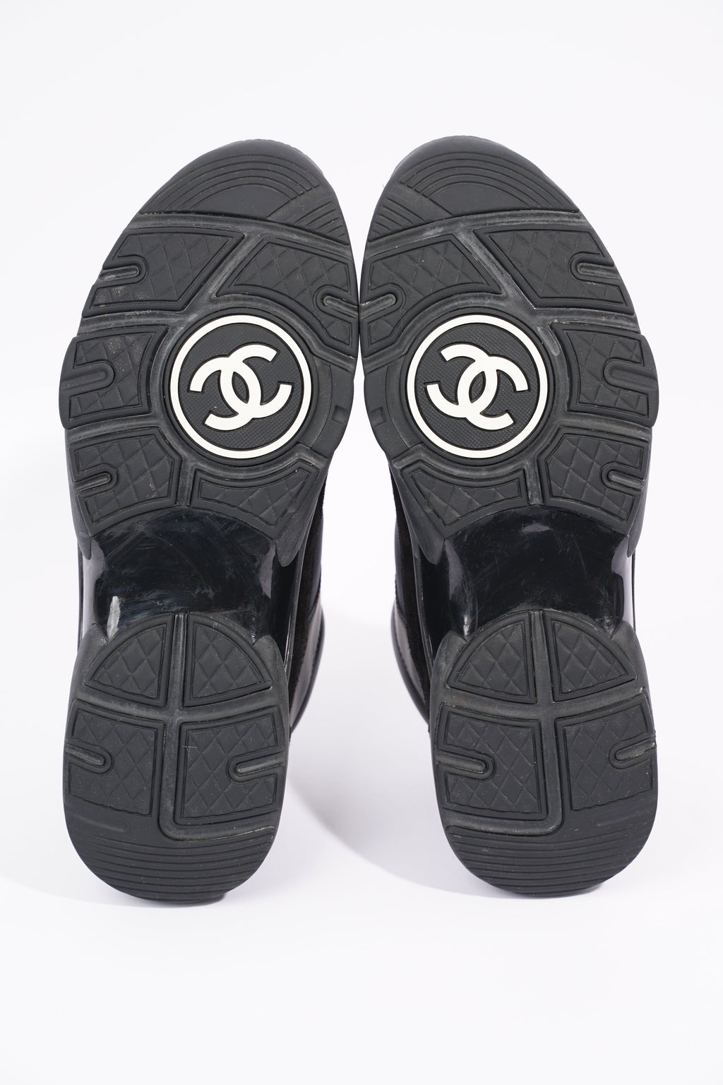 Chanel Womens CC Logo Black EU 39.5 / UK 6.5