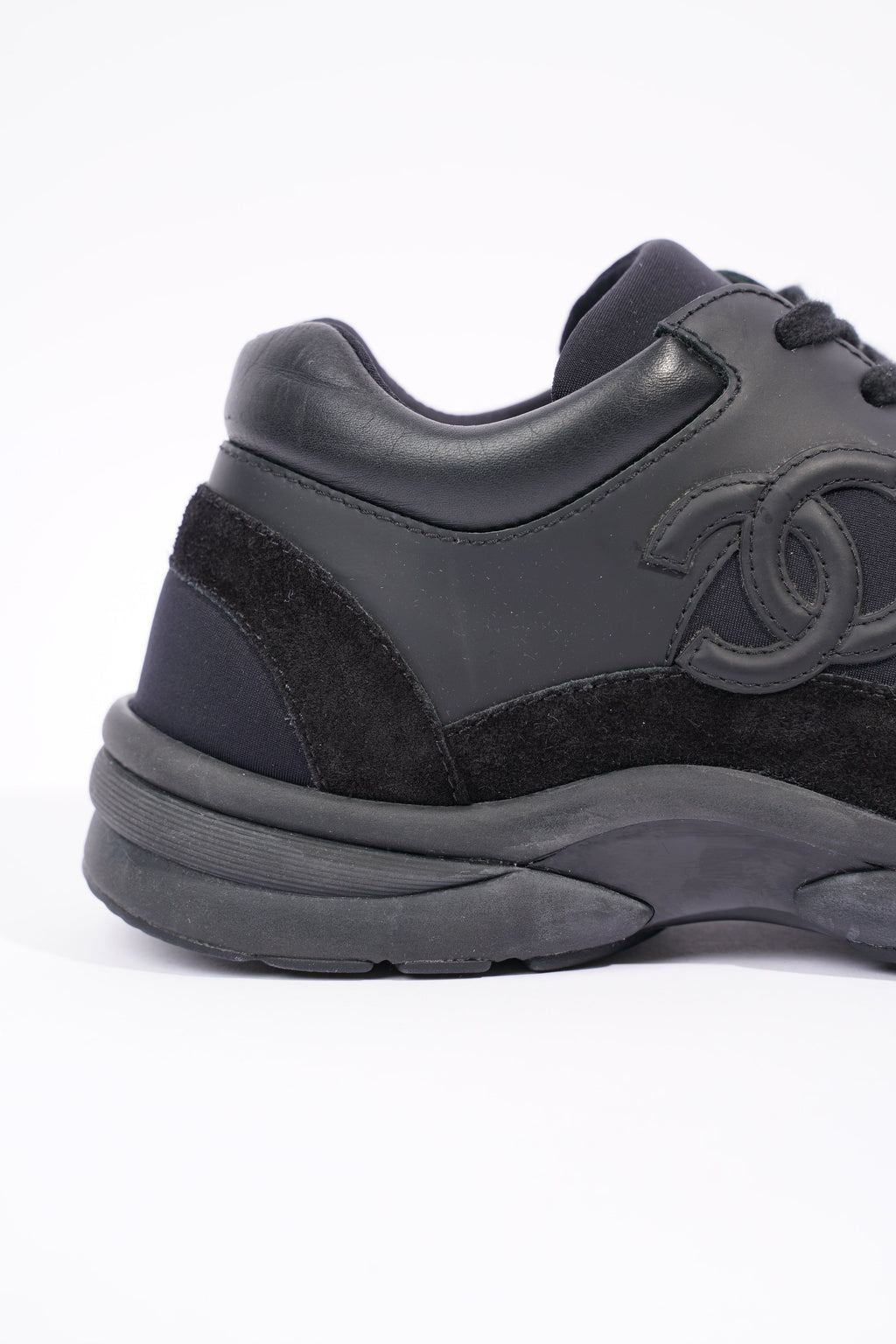 Chanel Womens CC Logo Black EU 39.5 / UK 6.5