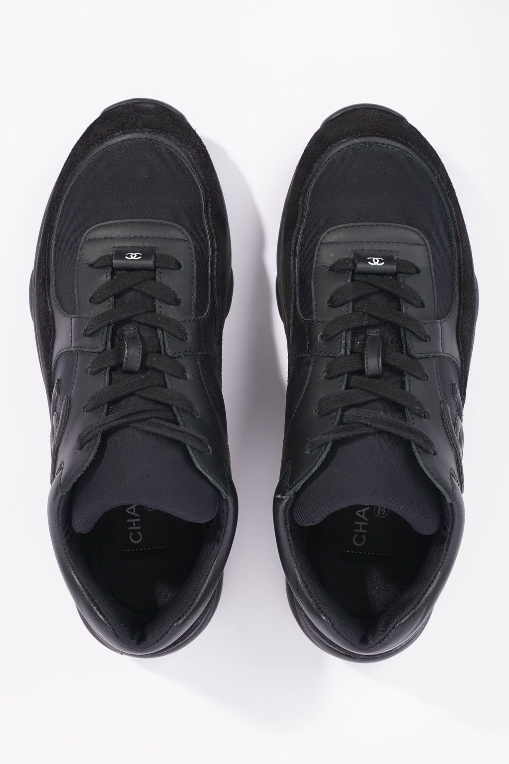 Chanel Womens CC Logo Black EU 39.5 / UK 6.5