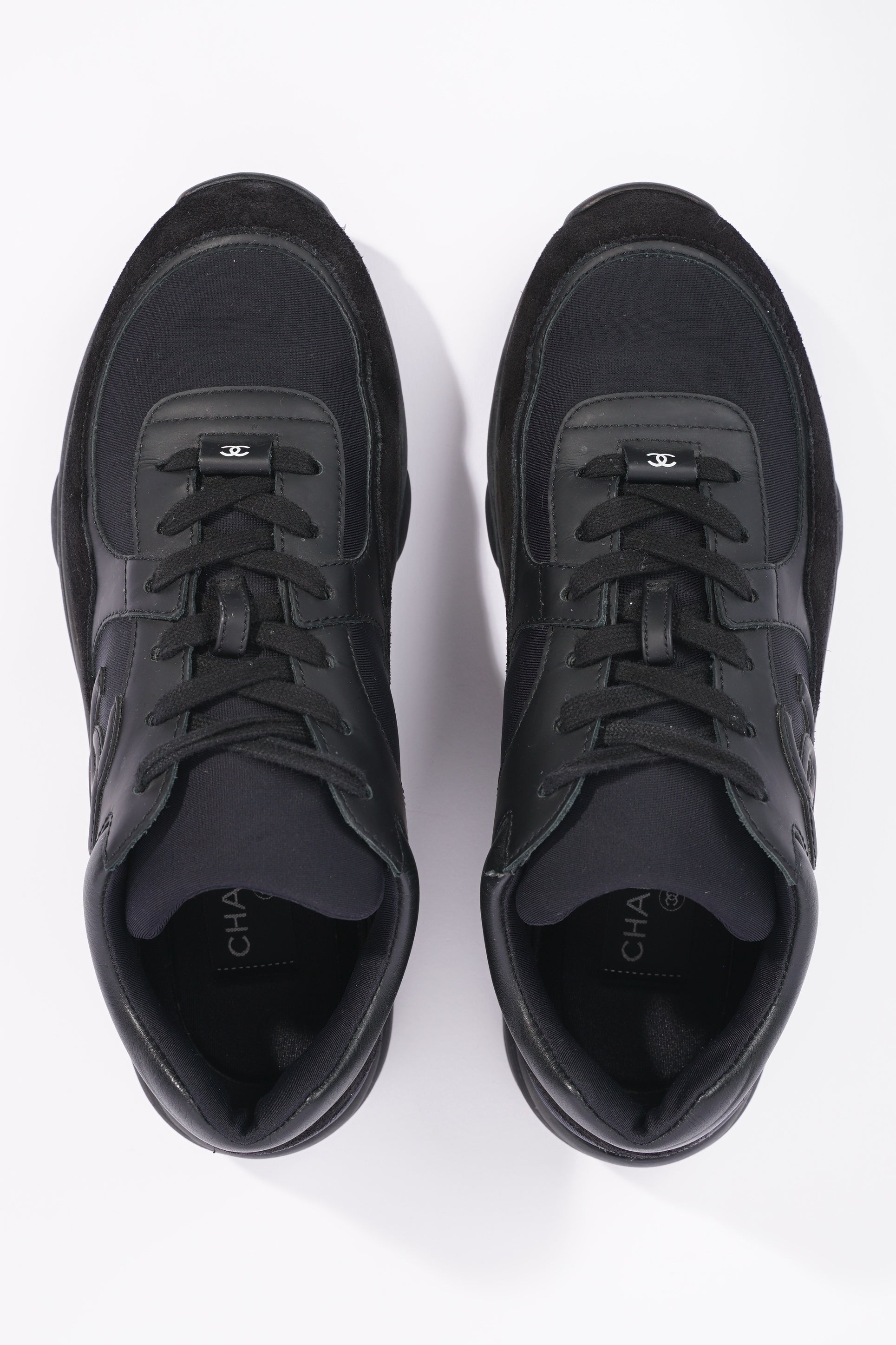 Chanel Womens CC Logo Black EU 39.5 / UK 6.5