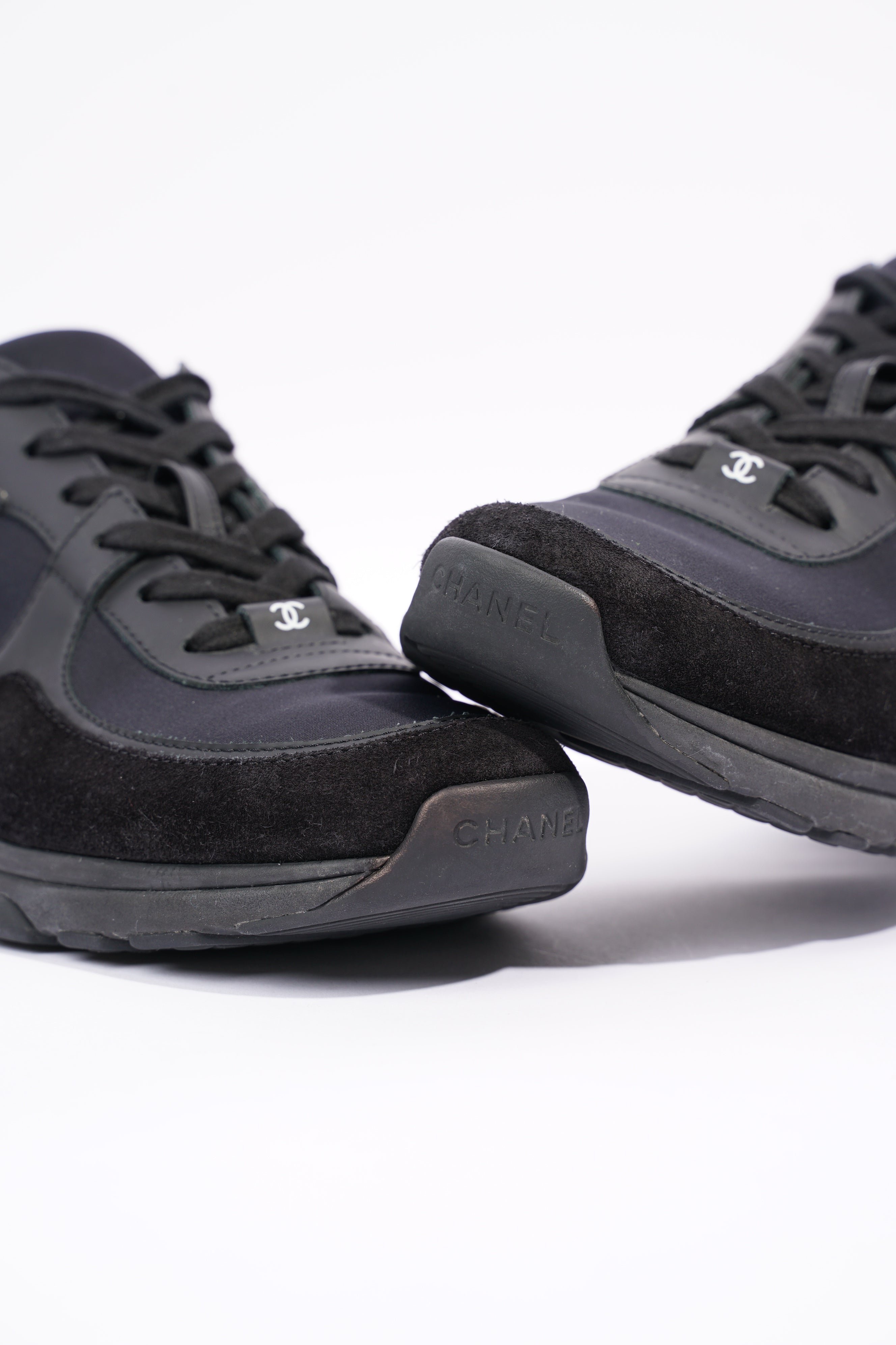 Chanel Womens CC Logo Black EU 39.5 / UK 6.5
