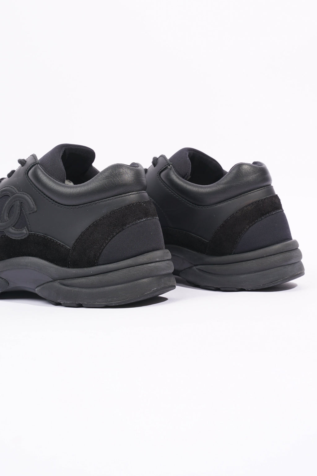 Chanel Womens CC Logo Black EU 39.5 / UK 6.5