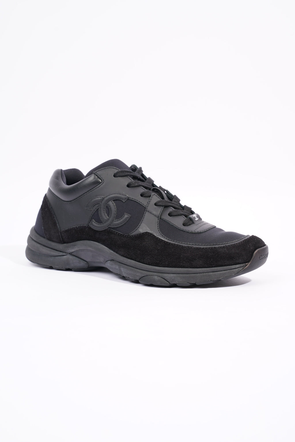 Chanel Womens CC Logo Black EU 39.5 / UK 6.5