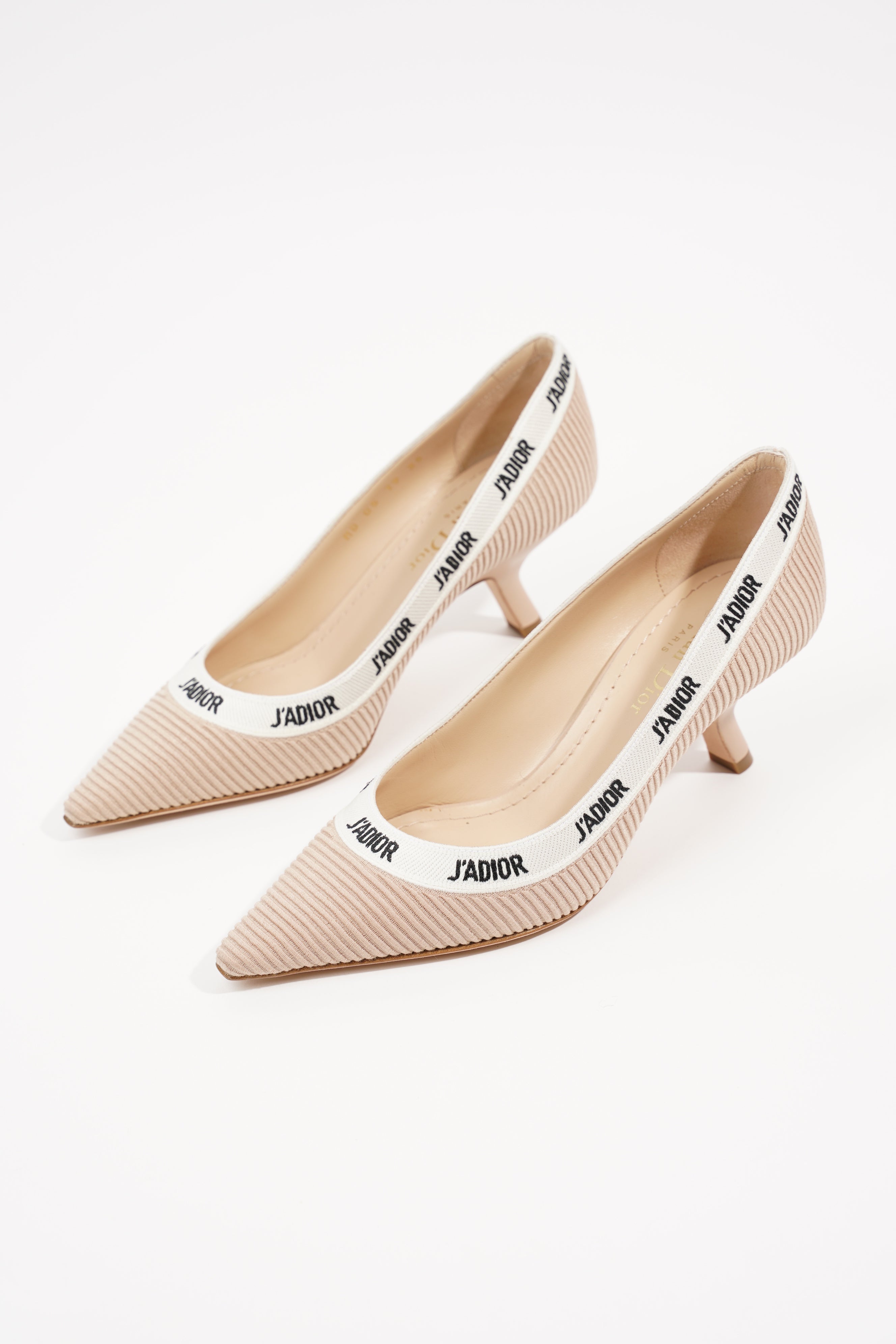 Dior Womens J'adior Pump 25 Powder Nude EU 35 / UK 2