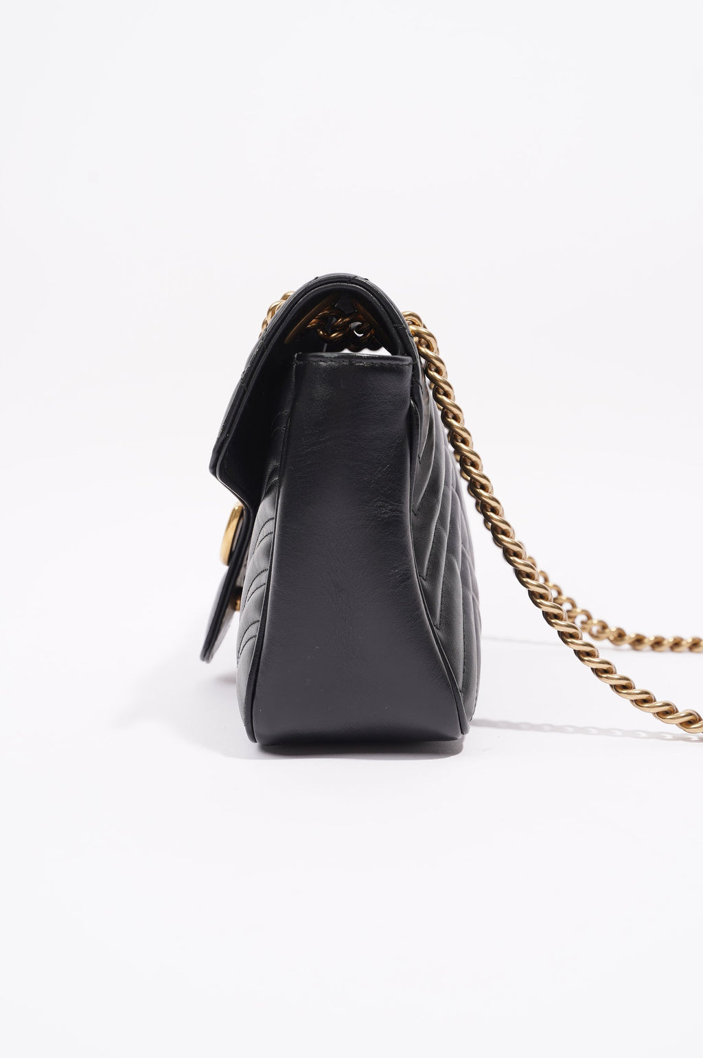 Gucci GG Marmont Bag Black Leather Small