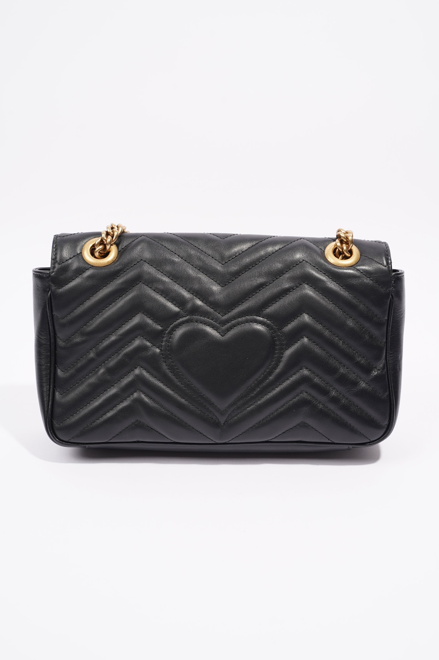 Gucci GG Marmont Bag Black Leather Small