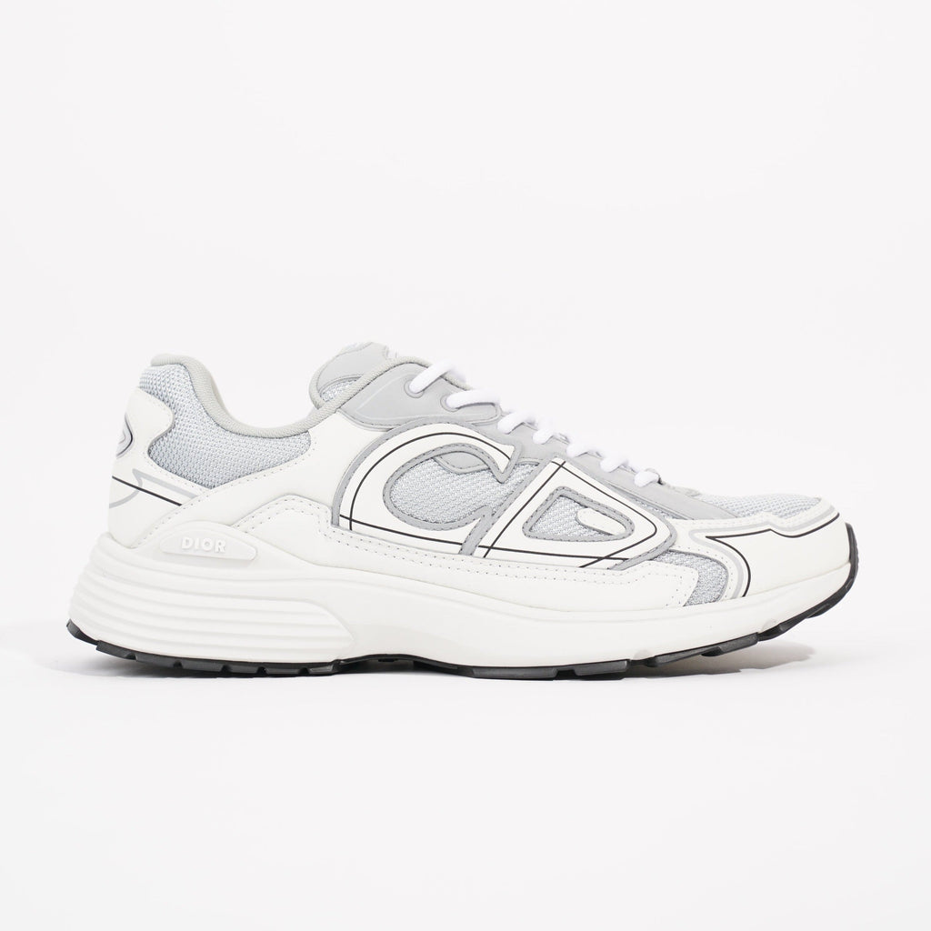 Christian Dior Mens B30 Grey / White EU 42.5 / UK 8.5