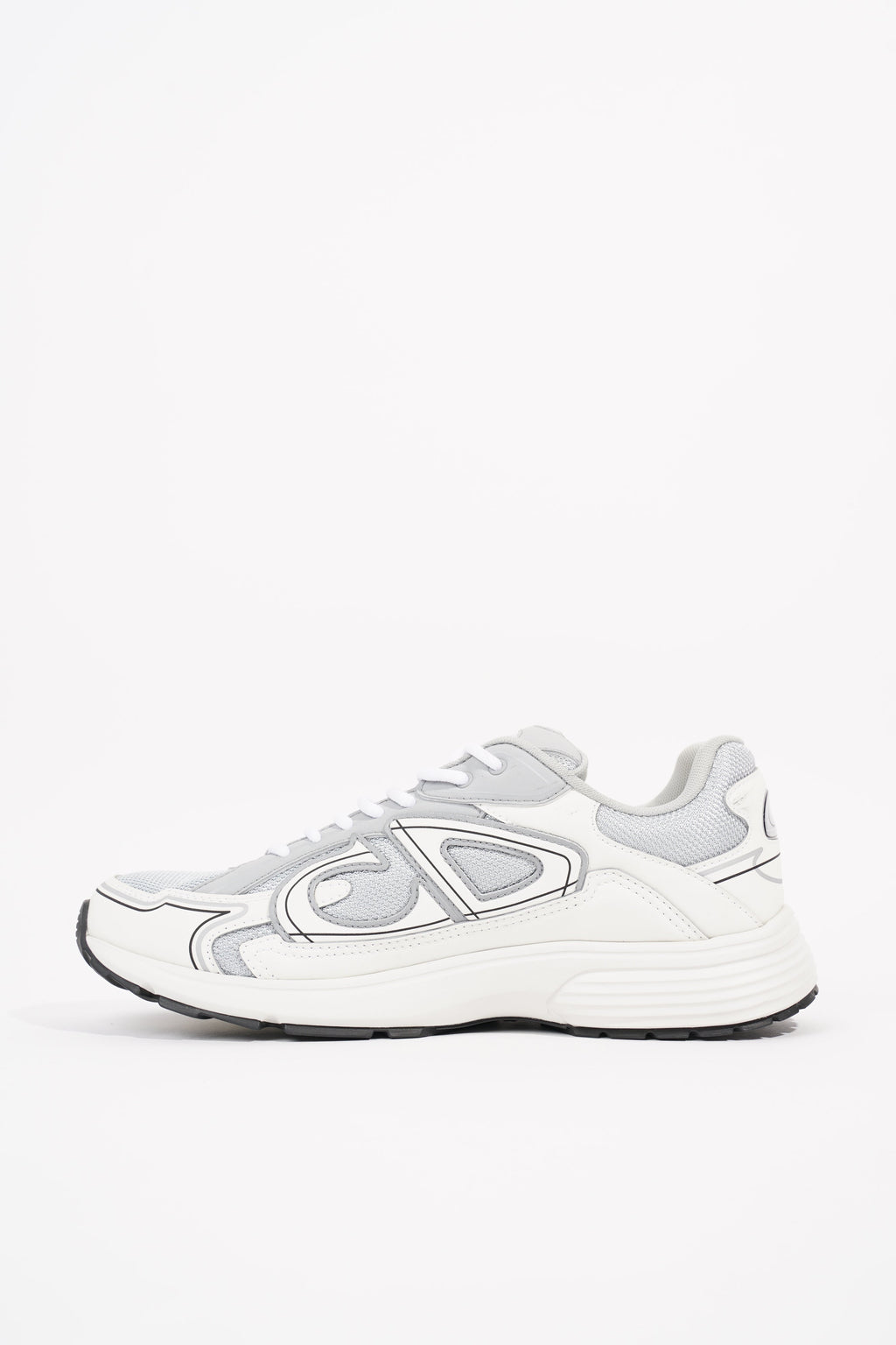 Christian Dior Mens B30 Grey / White EU 42.5 / UK 8.5