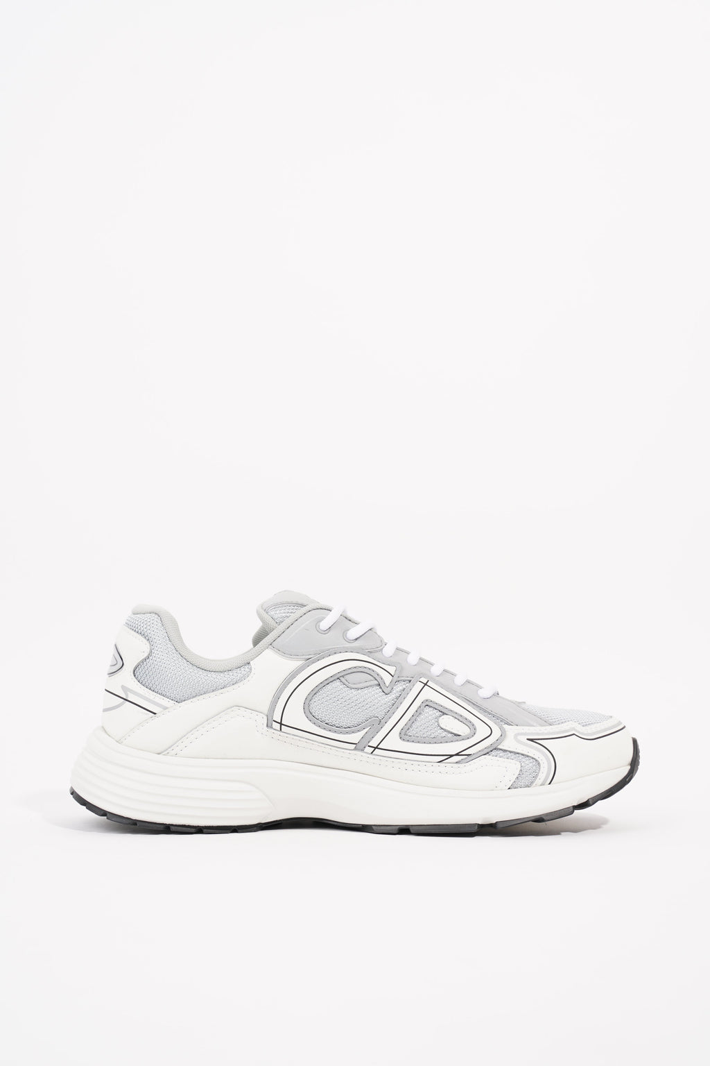 Christian Dior Mens B30 Grey / White EU 42.5 / UK 8.5