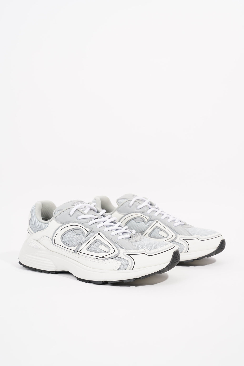 Christian Dior Mens B30 Grey / White EU 42.5 / UK 8.5